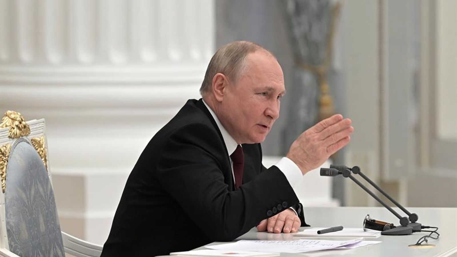 El president rus Vladímir Putin El president rus Vladímir Putin