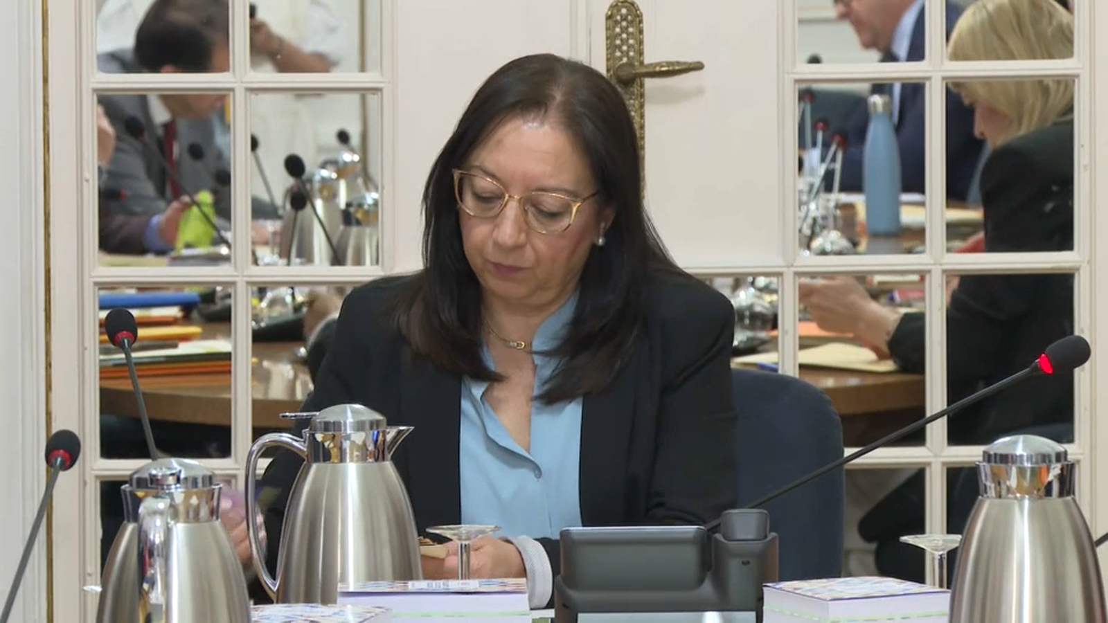 Llanos Massó, presidenta de les Corts