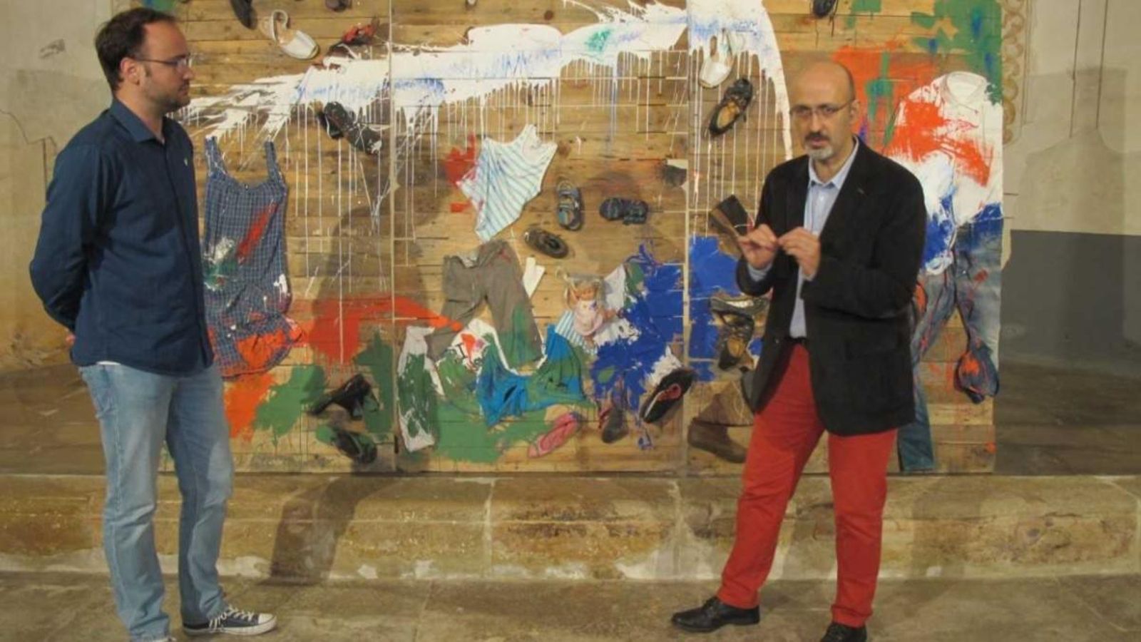L'exposició sobre la tragèdia de la migració es pot veure a la capella del Mucbe de Benicarló