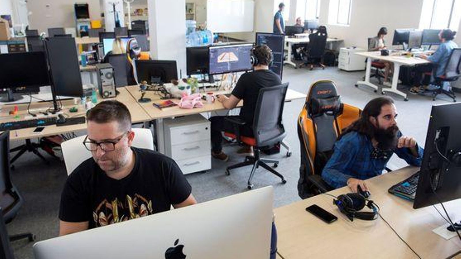 Empresa de videojocs en una imatge d'arxiu