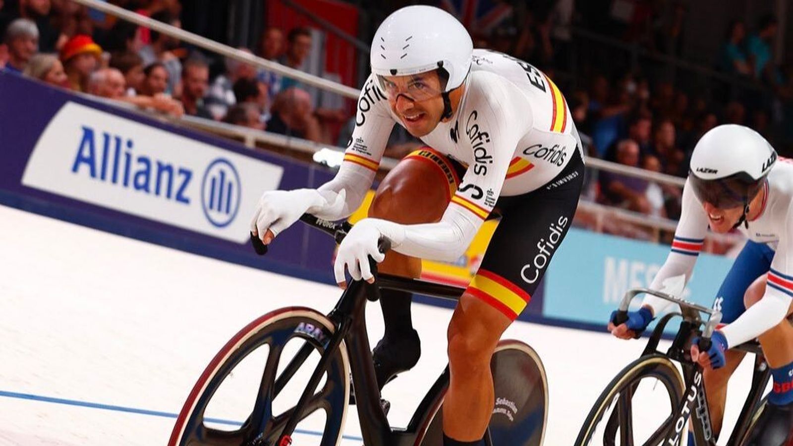 Sebastià Mora, durant la prova