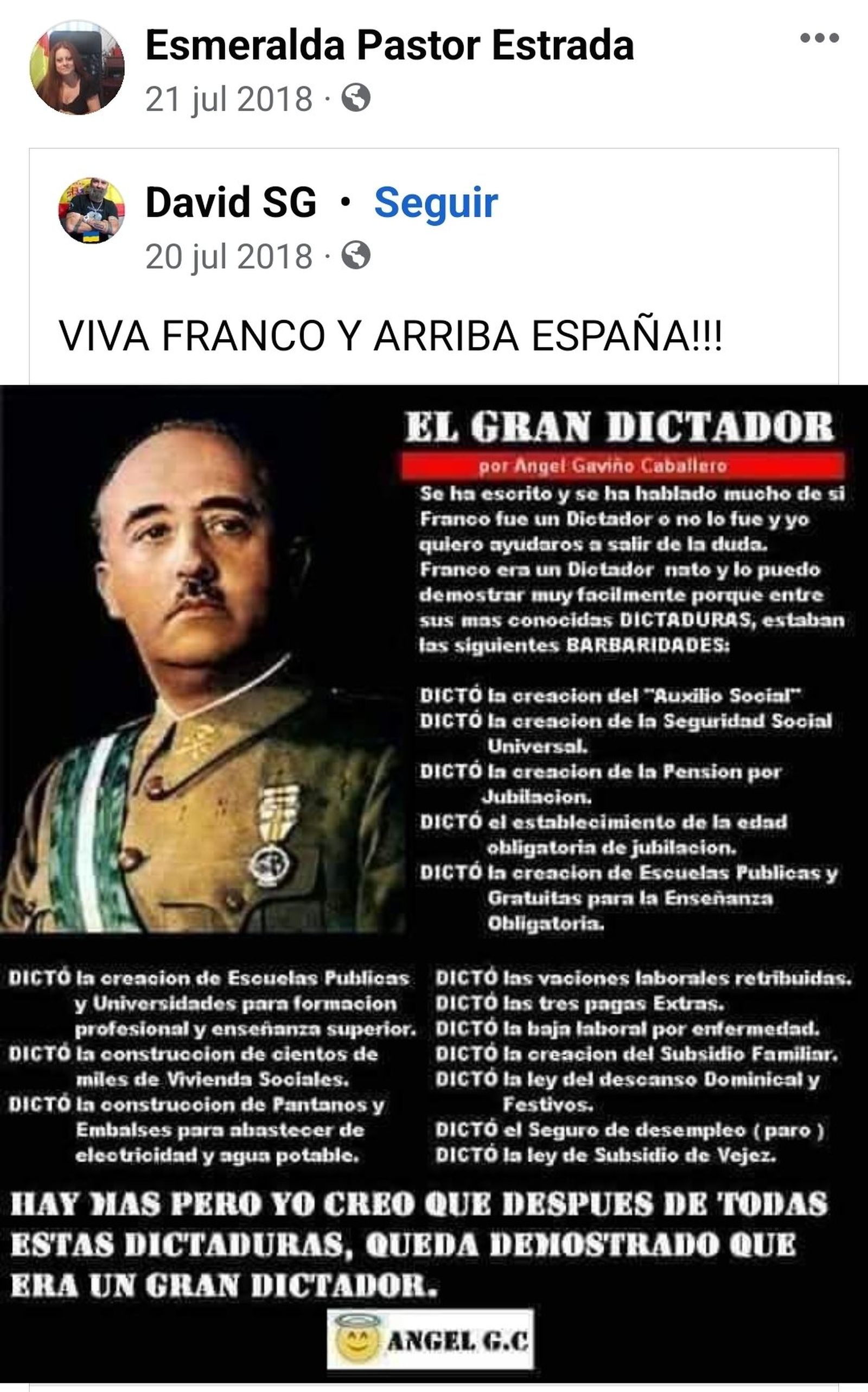 Captura de pantalla compartida per Jorge Pueyo, diputat al Congrés per la Chunta Aragonesista