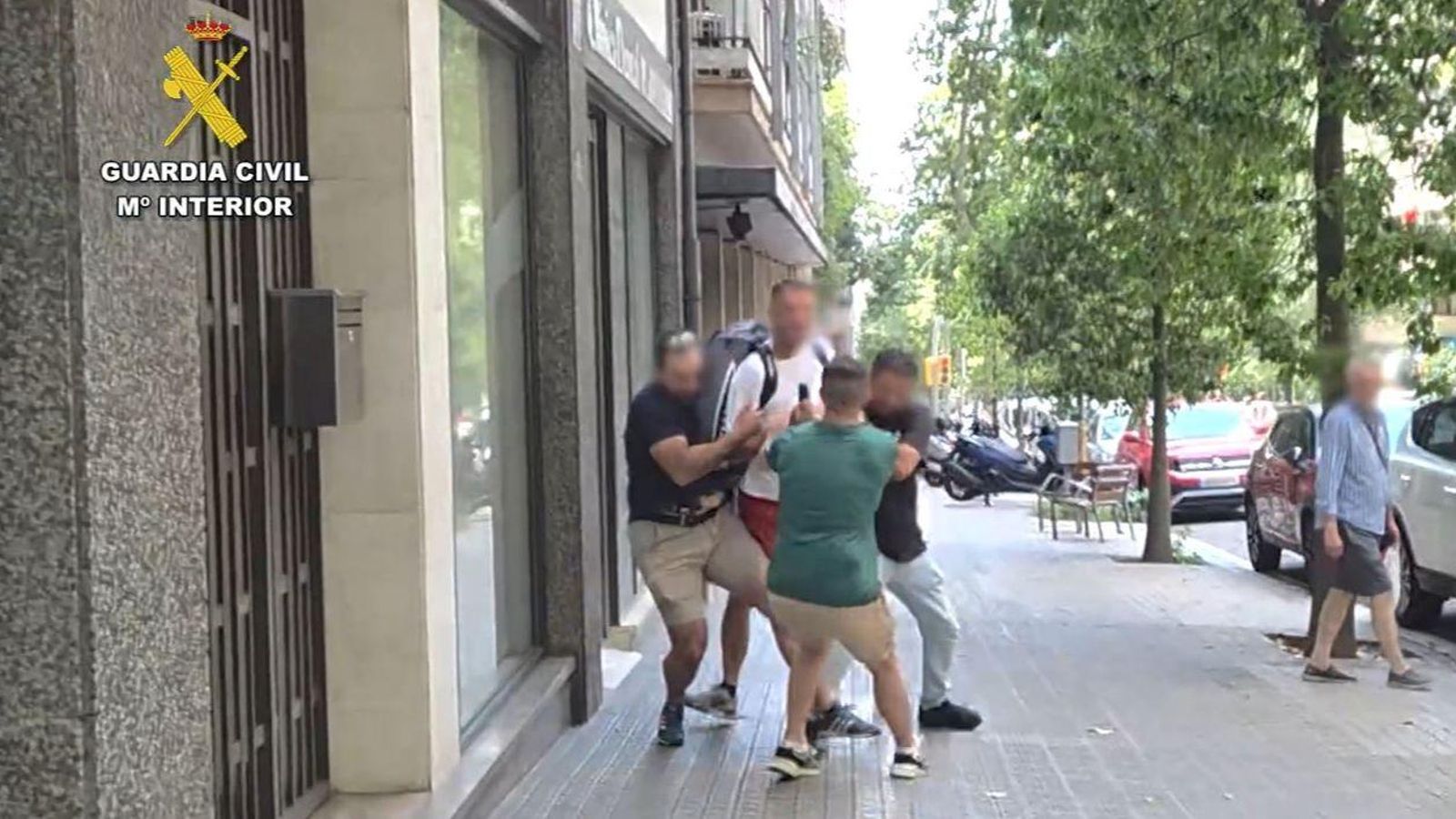 Vídeo sobre la detenció del narco italià pròfug, facilitat per la Guàrdia Civil
