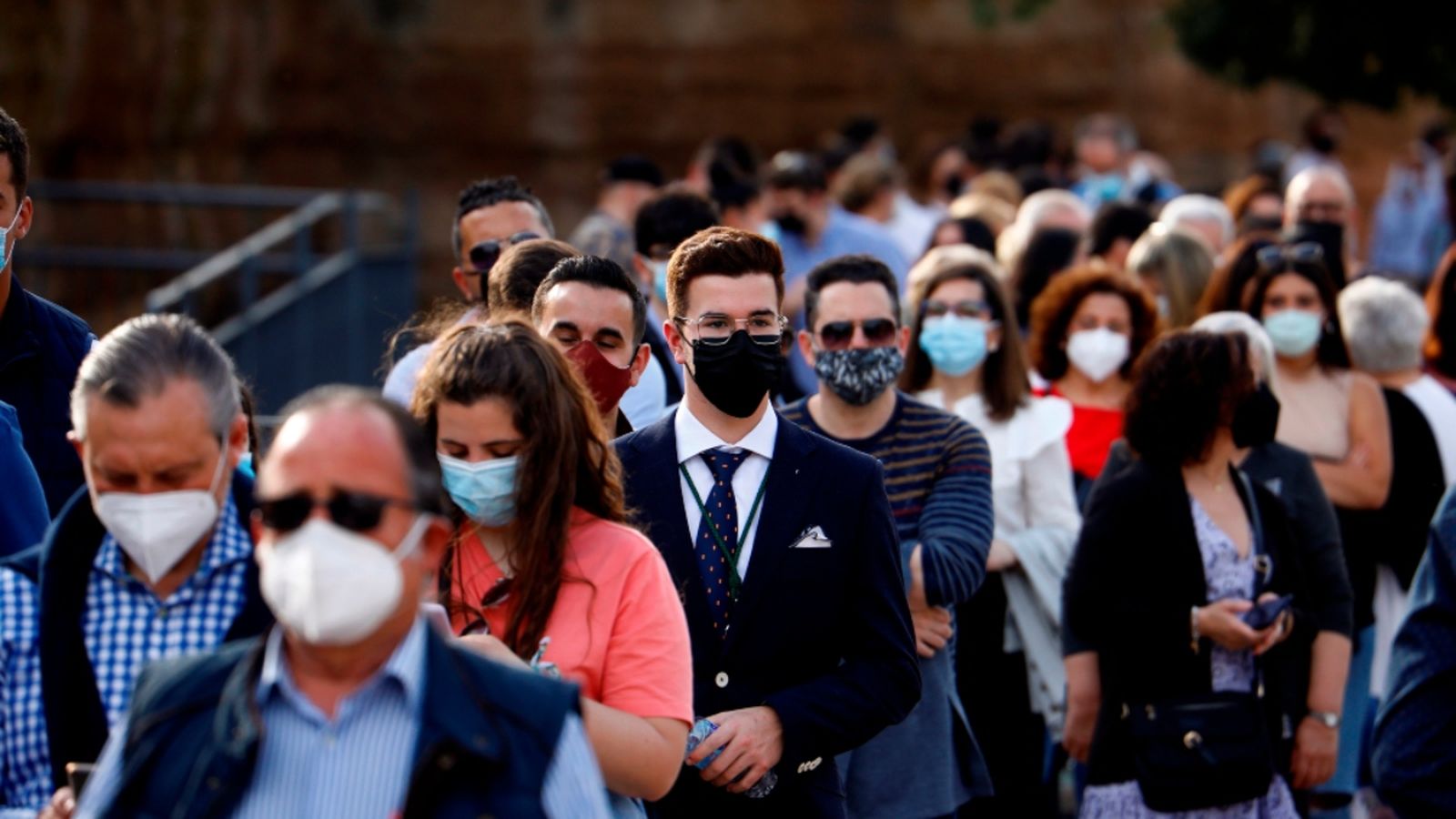 Cues a Còrdova, aquest cap de setmana, durant la celebració del Diumenge de rams. / Salas (Efe)