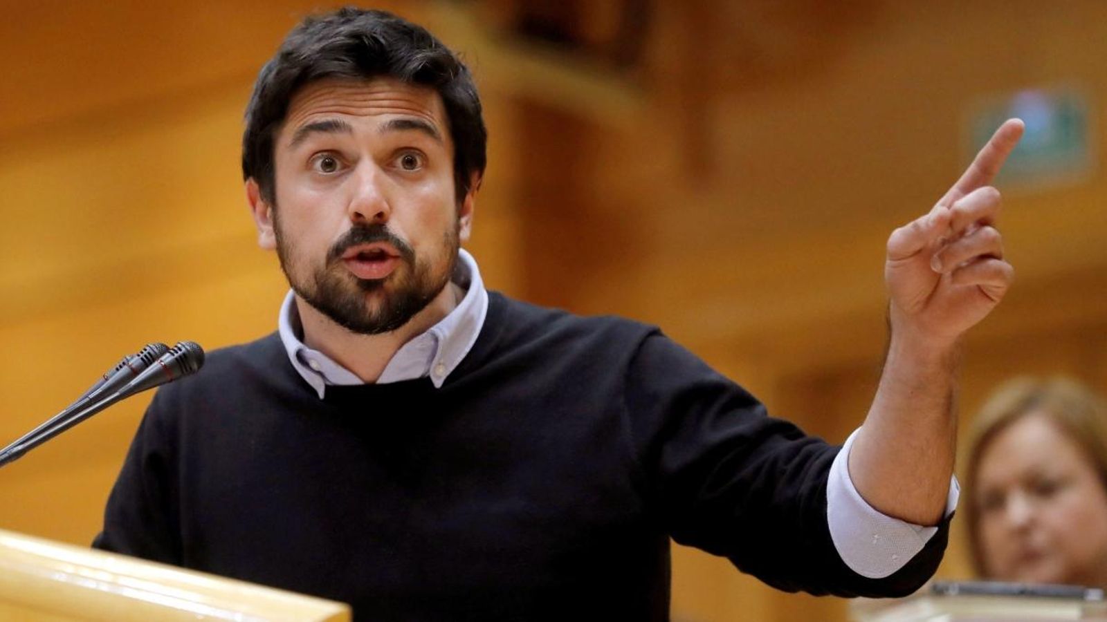 Ramón Espinar, en una imatge d'arxiu Ramón Espinar, en una imatge d'arxiu