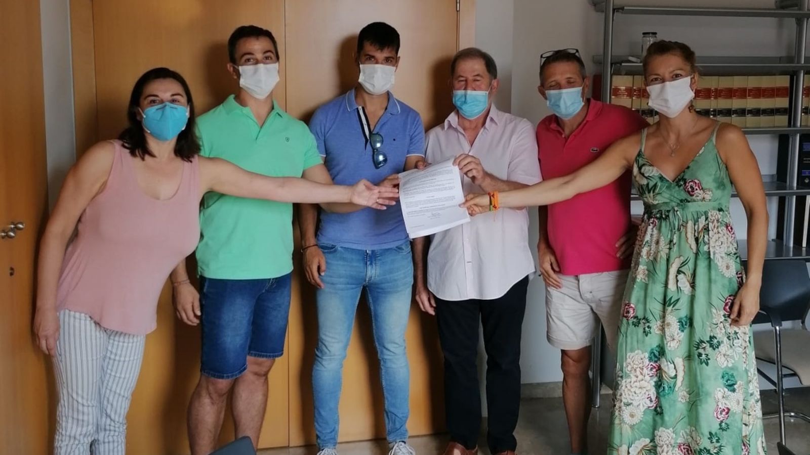 Regidors de Ciutadans, el Partit Popular i Demòcrates Valencians a l'Ajuntament de Massalfassar