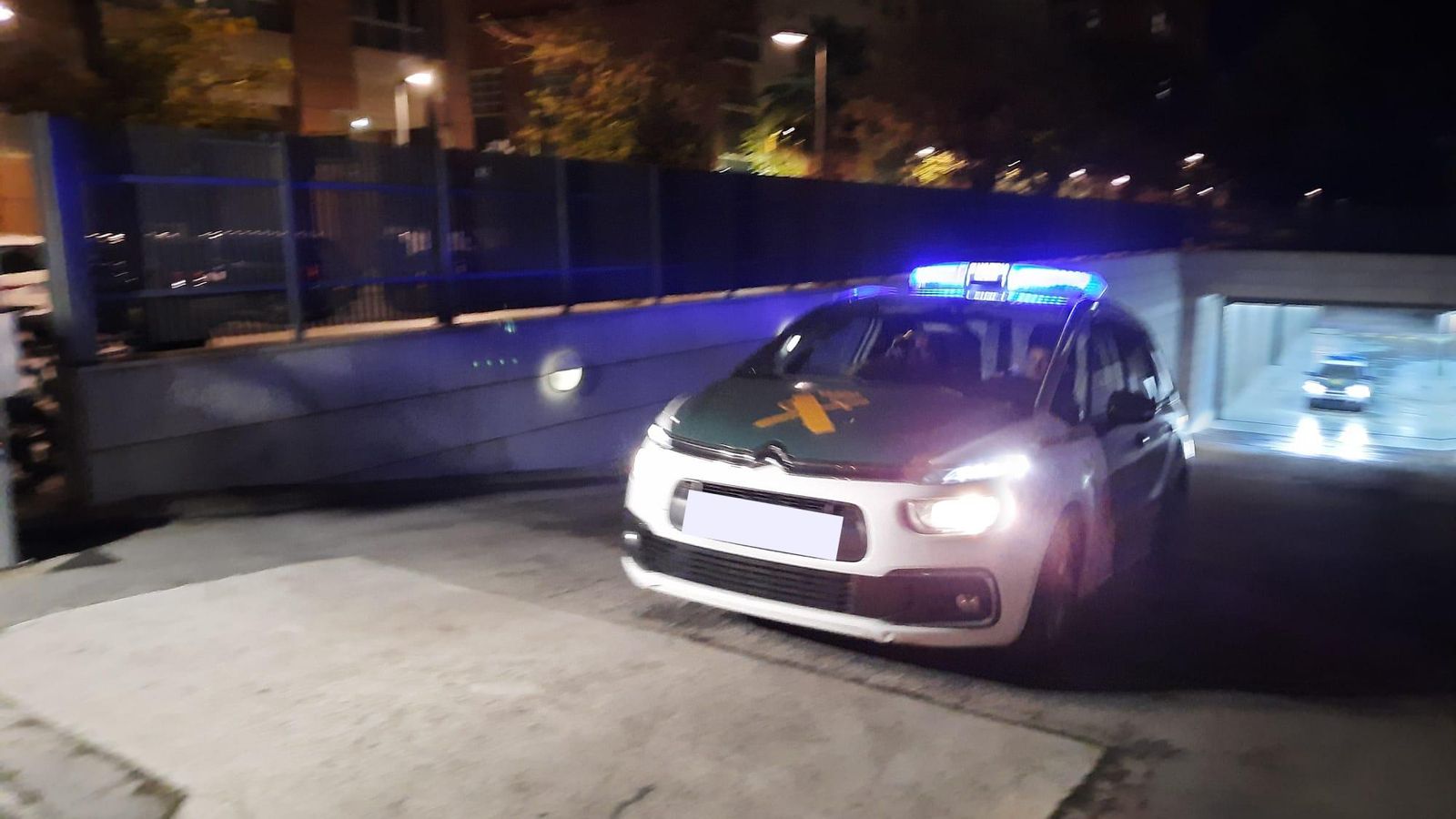 Eixida del detingut del jutjat d'instrucció número 10 de València