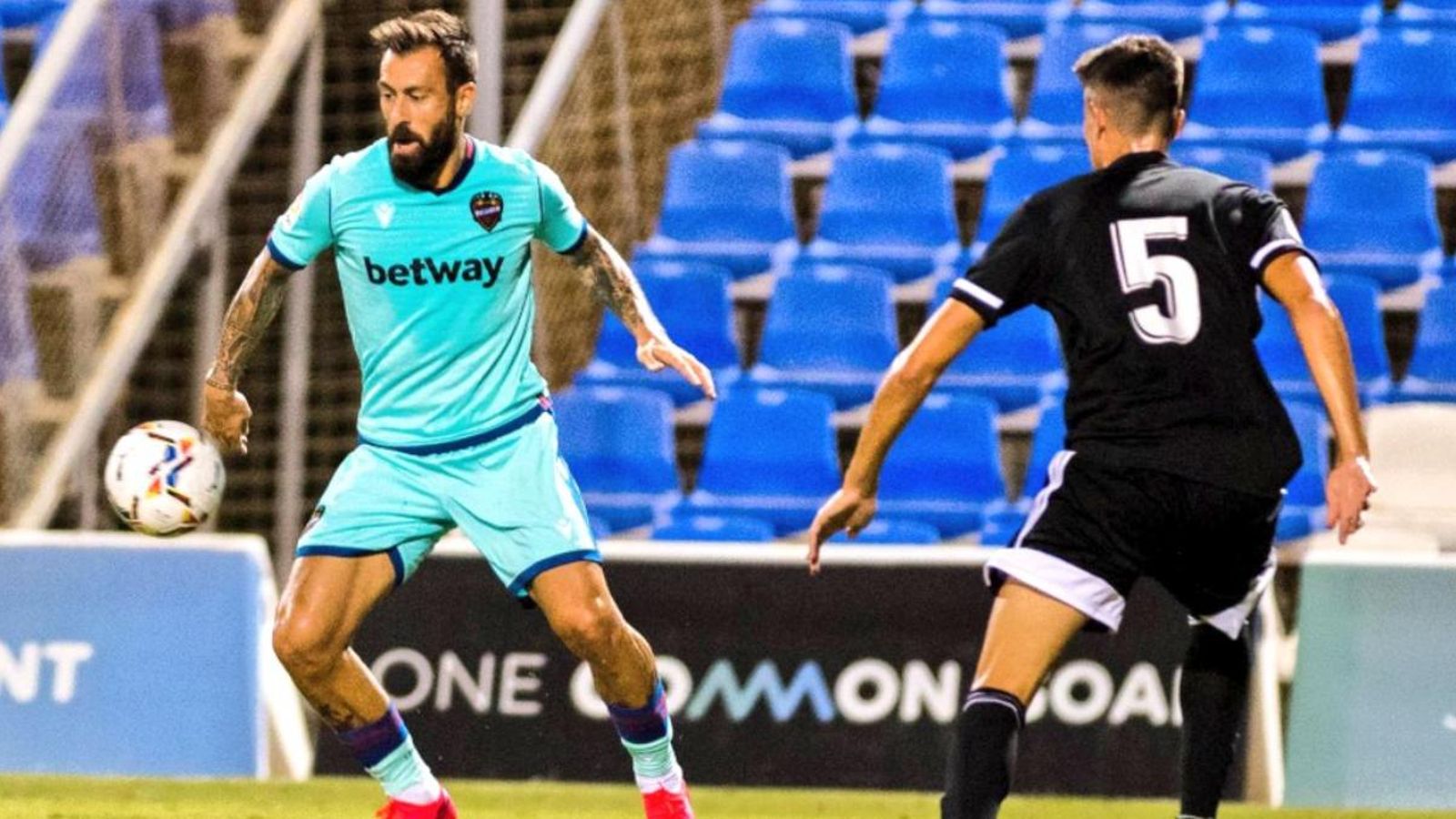 Antonio Luna, en un partit amb el Llevant