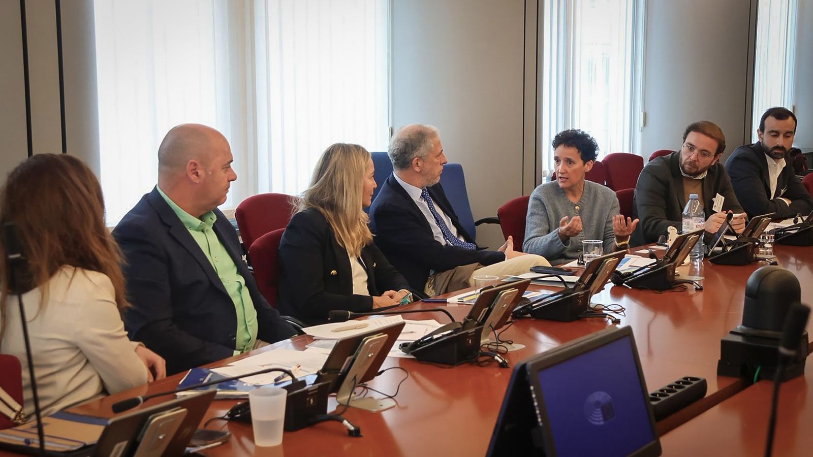 Ballester s’ha reunit a Brussel·les amb Pablo Arias, Gabriel Mato, Susana Solís i Maravillas Abadía