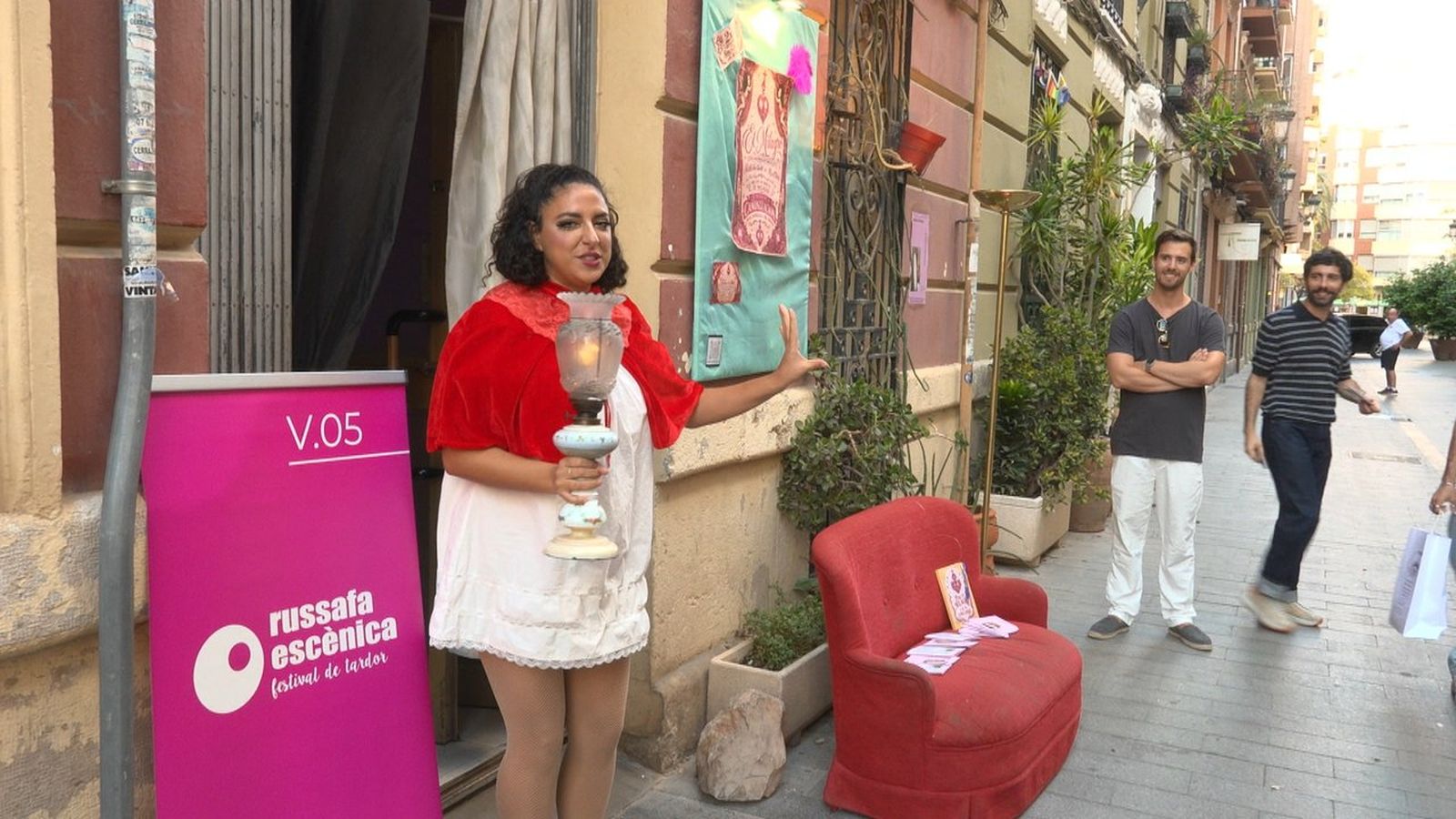 Un dels espectacles que s'oferix en el Russafa Escènica