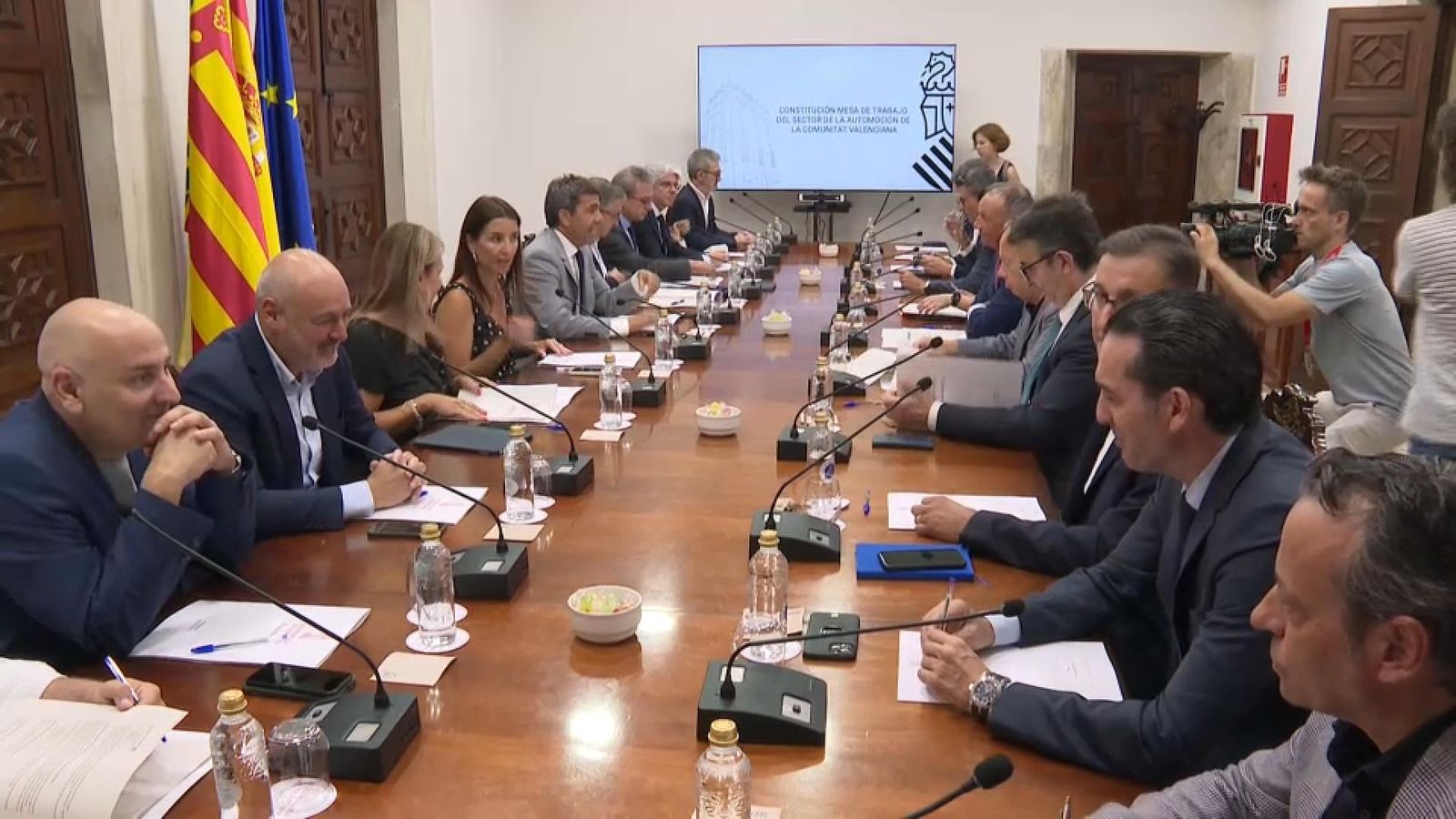 Taula de l'automoció, este dimecres