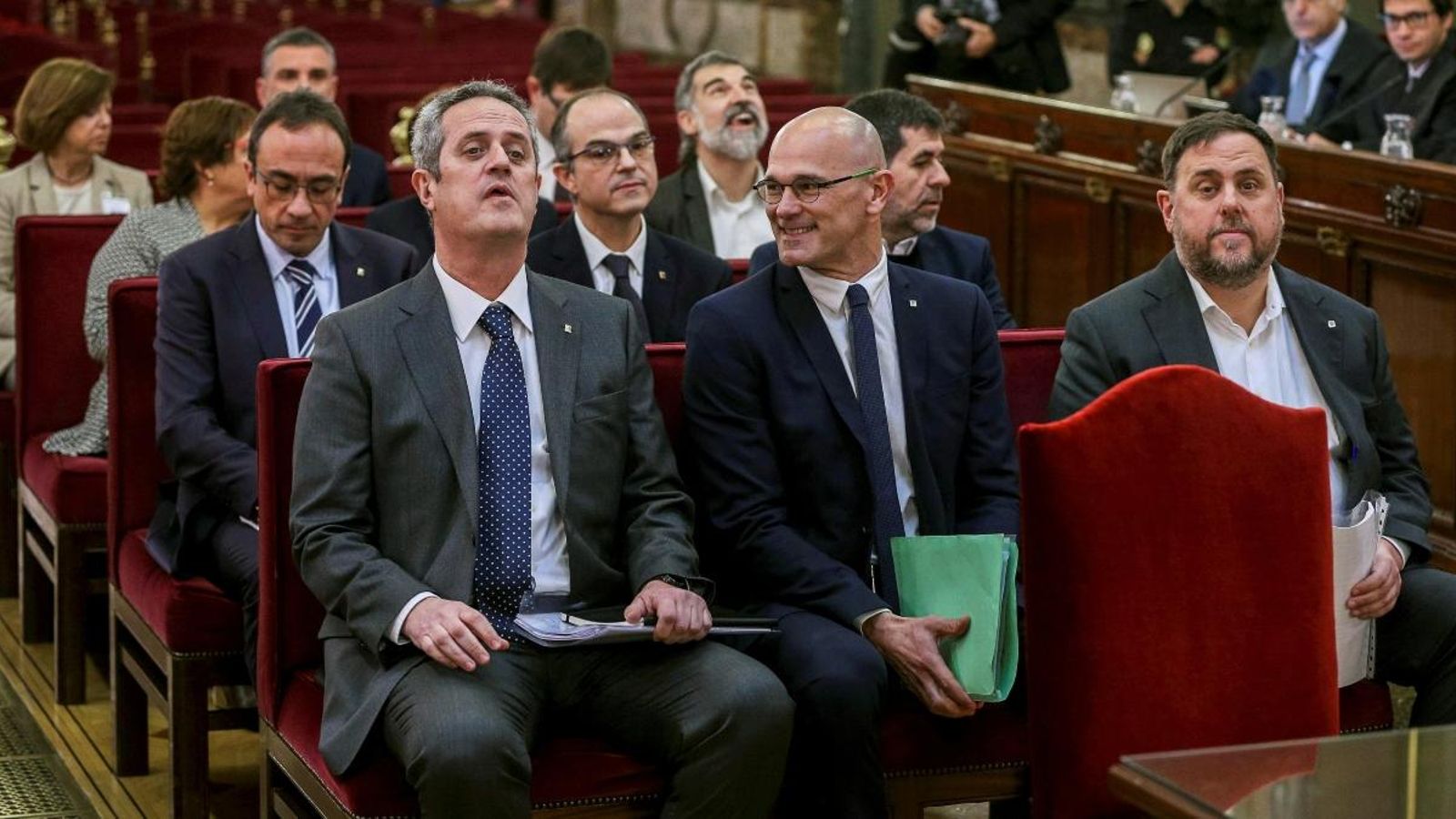 Juí als acusats pel procés independentista