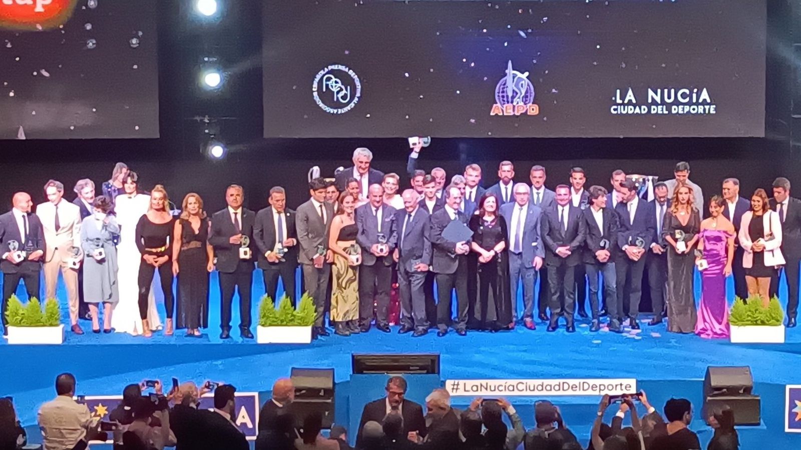 Els premiats en la Gala