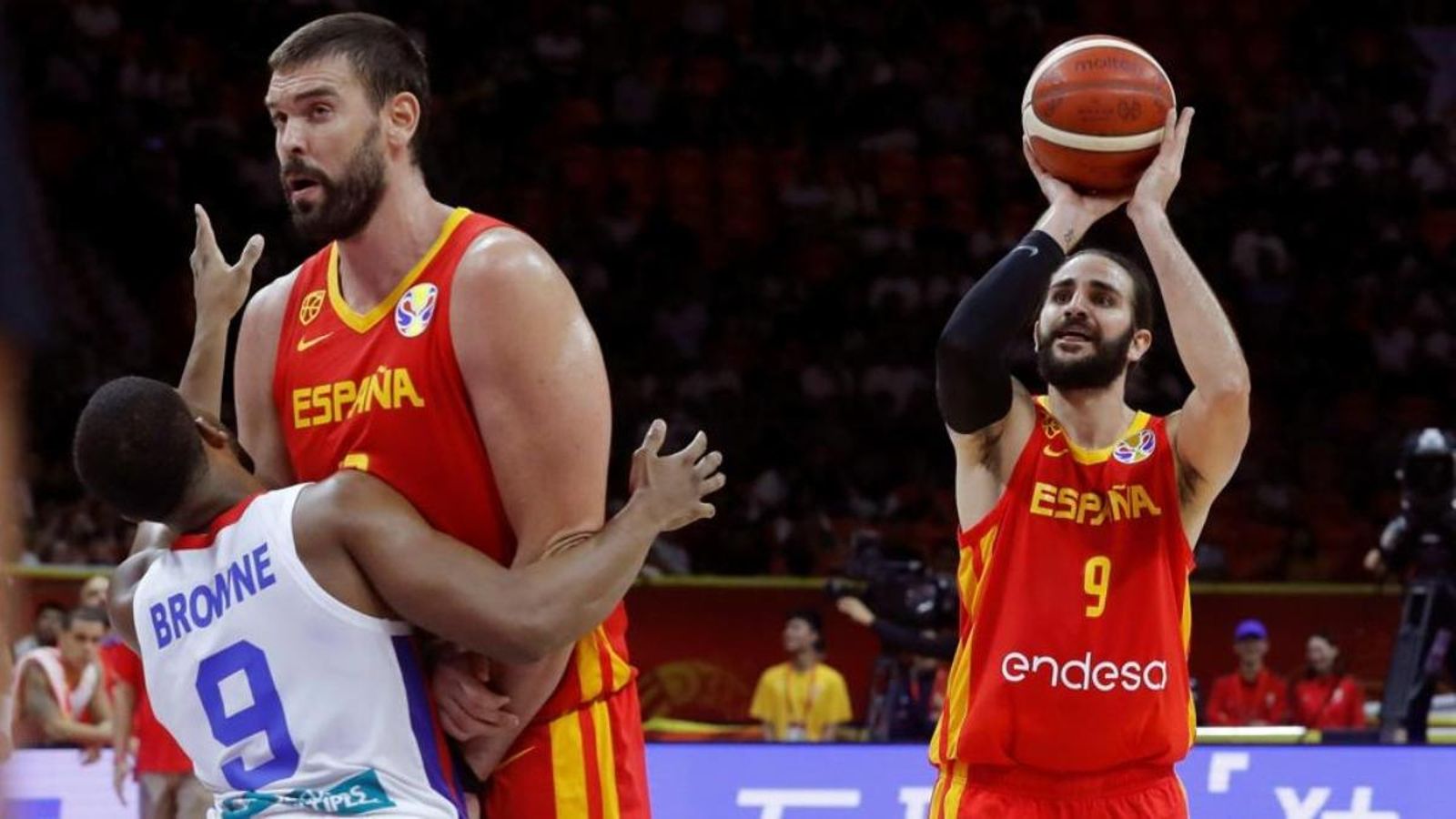 Marc Gasol i Ricky Rubio, màxims anotadors del partit davant Puerto Rico