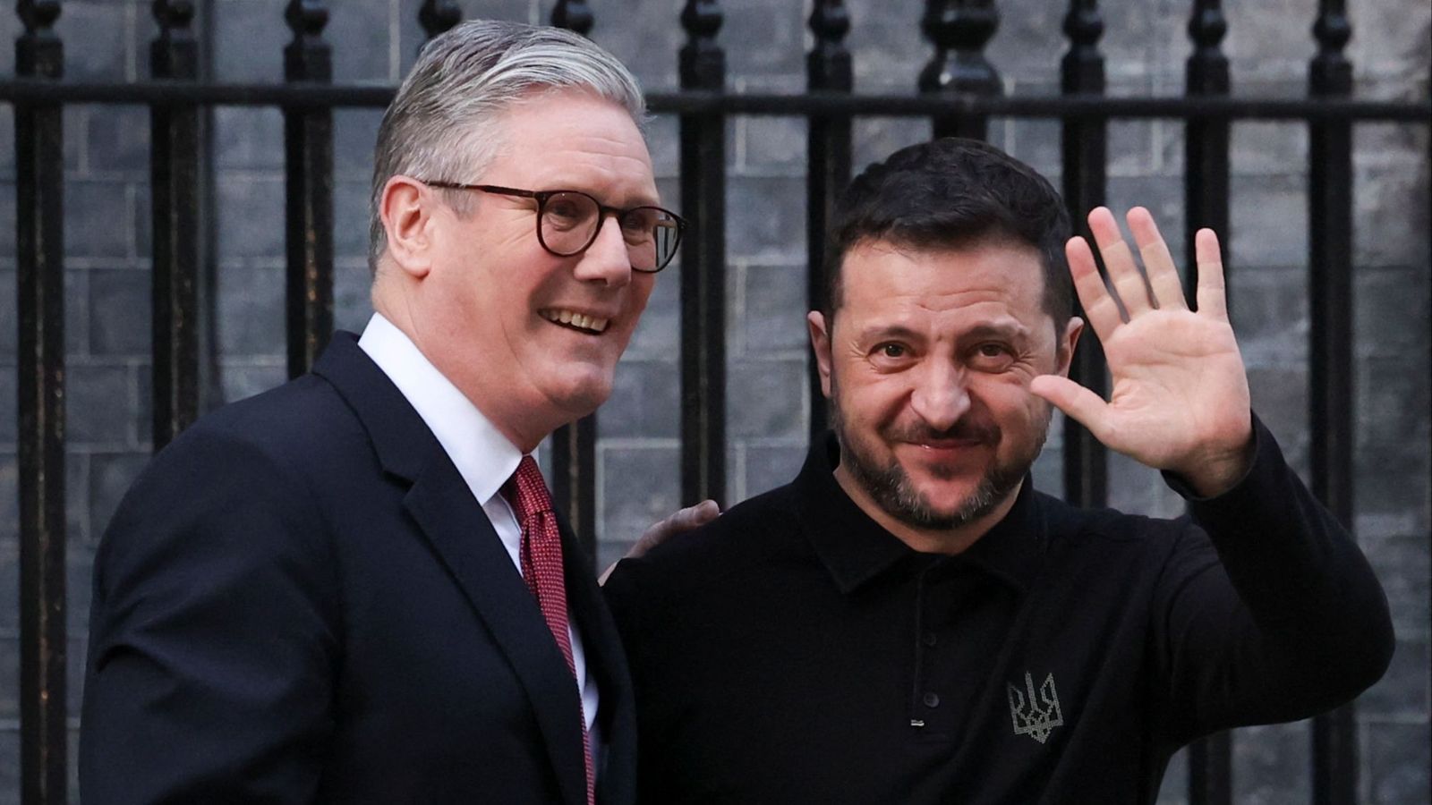 Starmer i Zelenksi, este dissabte