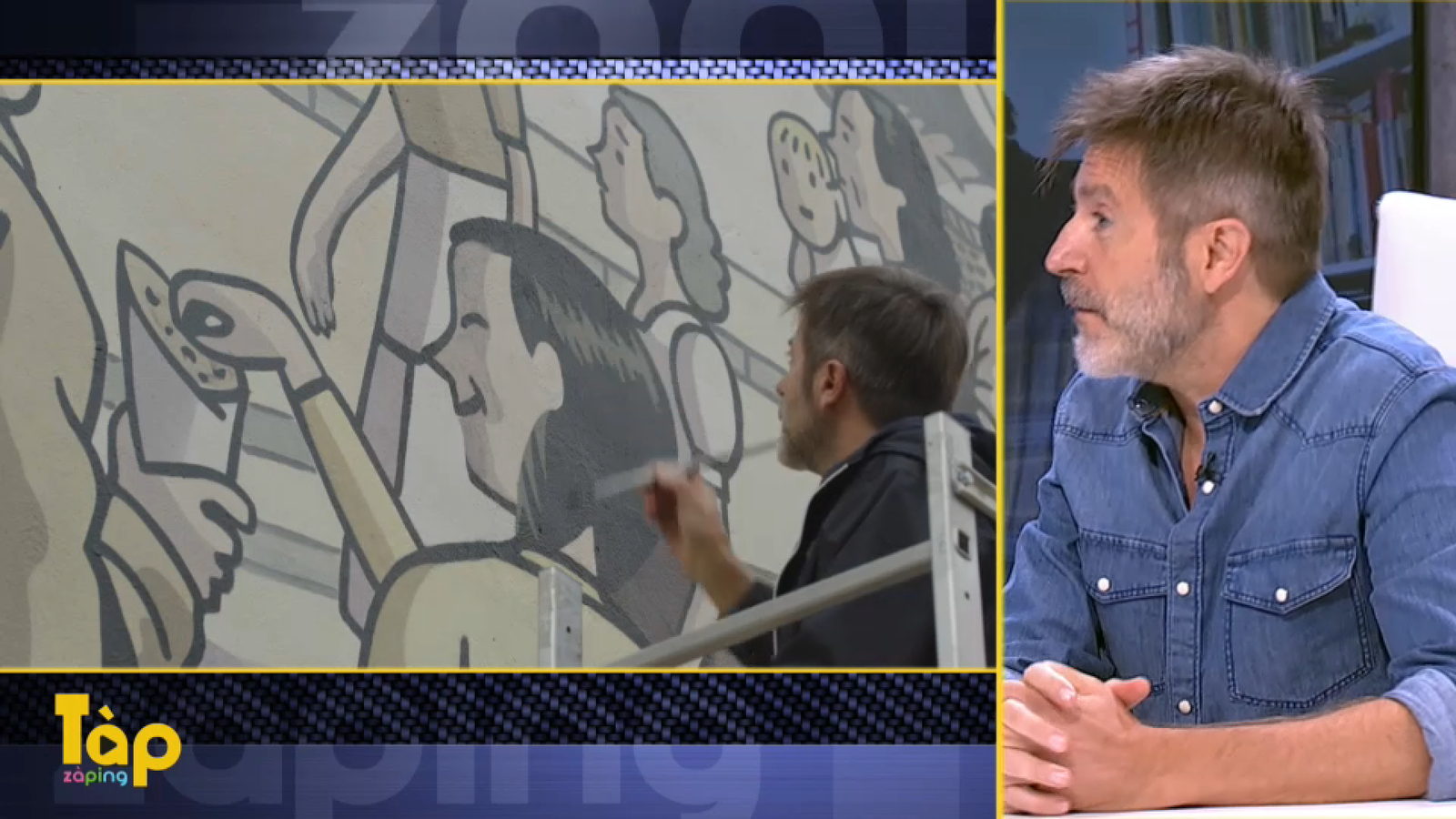 Entrevista a Paco Roca en 'Tàp zàping'