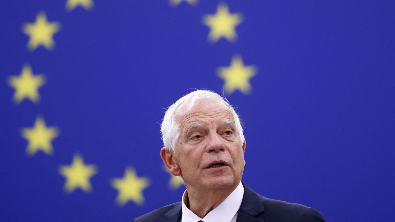 El cap de la diplomàcia europea Josep Borell en una imatge d'arxiu