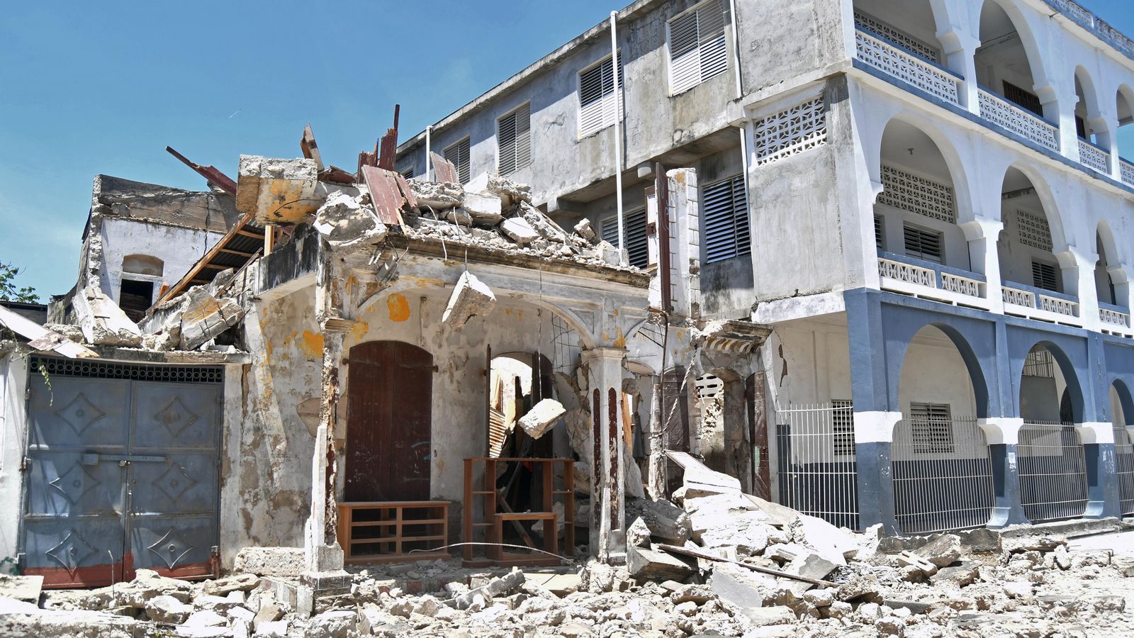 Imatge de Puerto Príncipe, Haití, afectat pel terratrémol