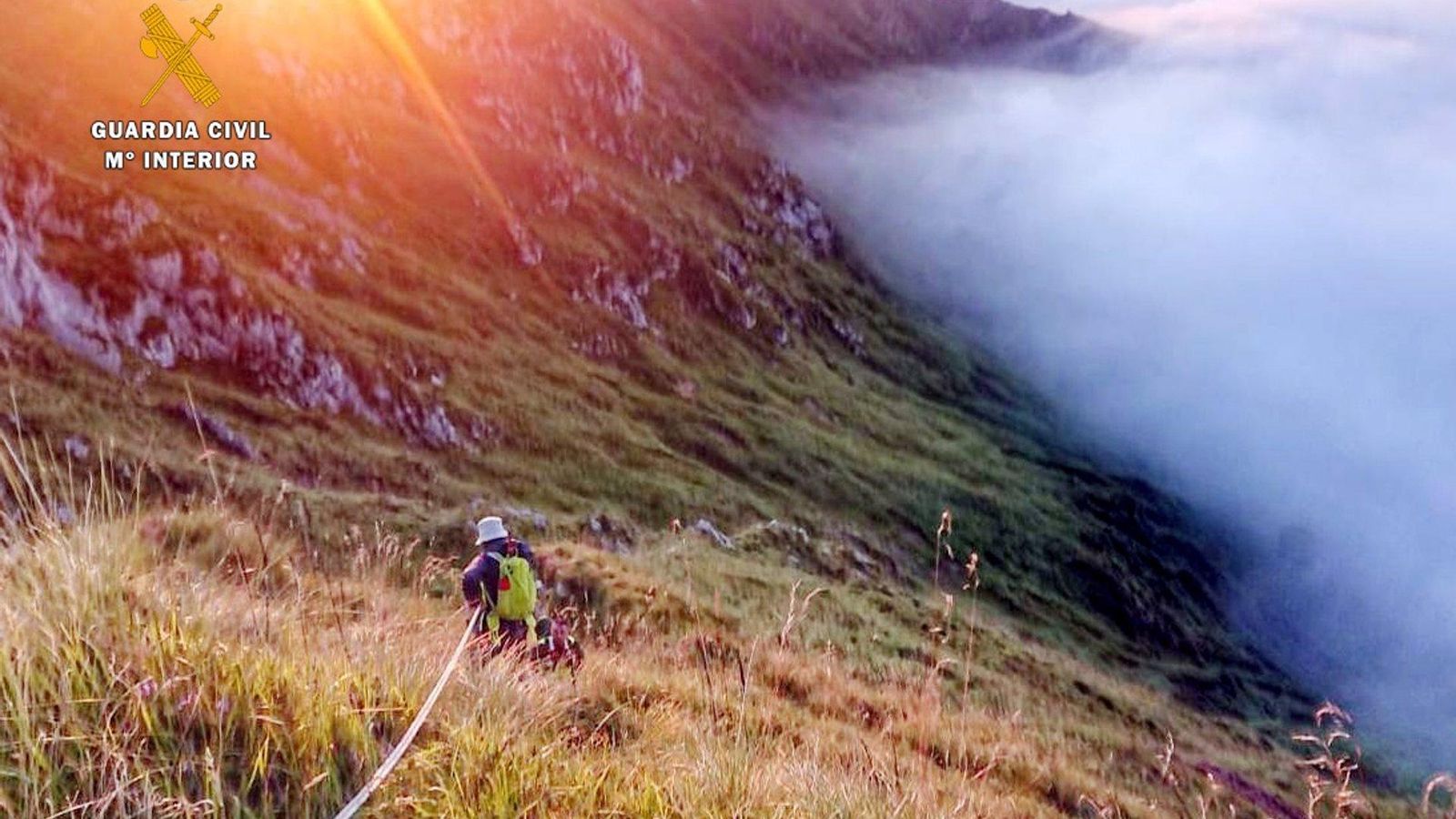 Rescat del montanyer a Tresviso