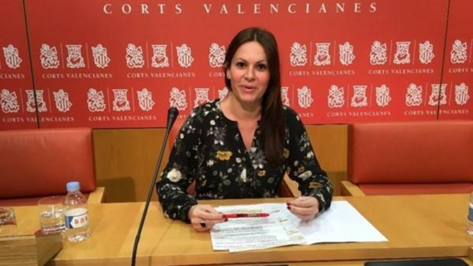 Beatriz Gascó, a les Corts
