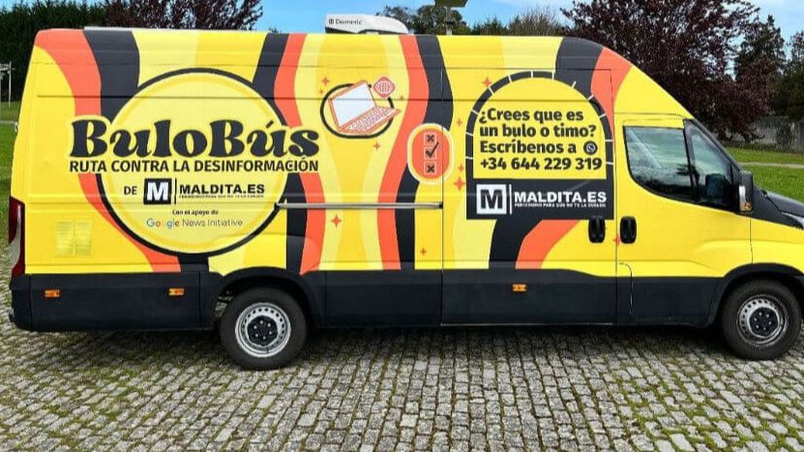 Imatge del Bulobús que recorrerà els pobles d'Espanya