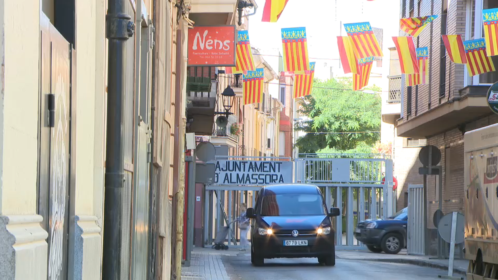 Carrer d'Almassora en festes