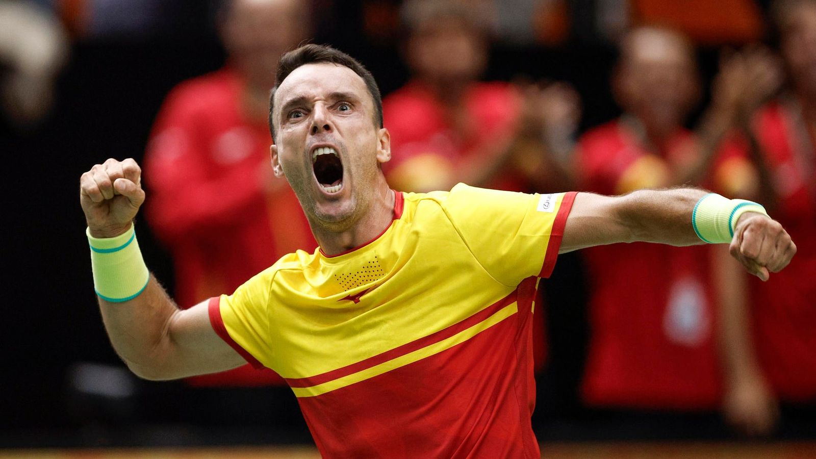 Roberto Bautista celebra la victòria