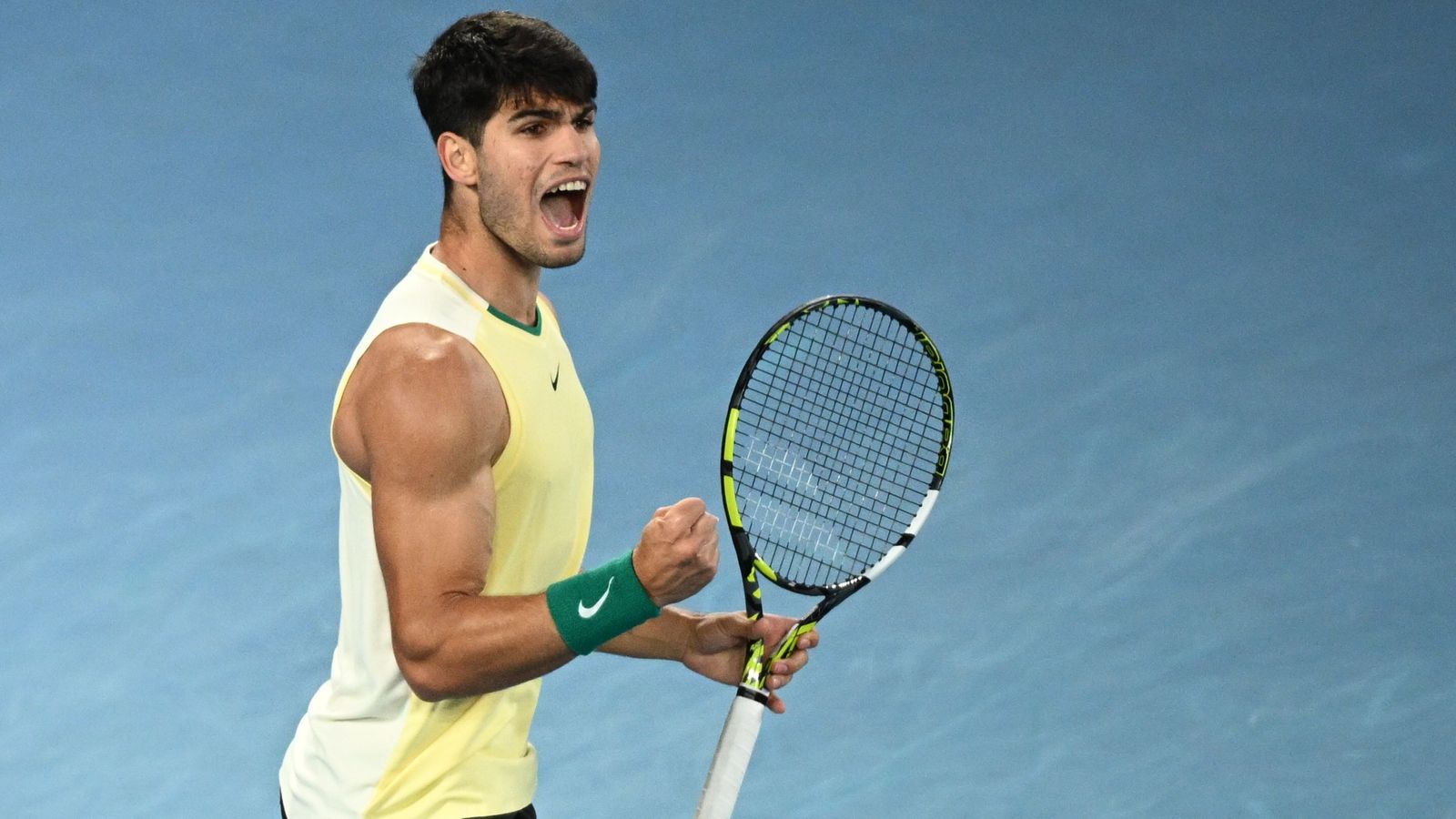 El tenista murcià Carlos Alcaraz