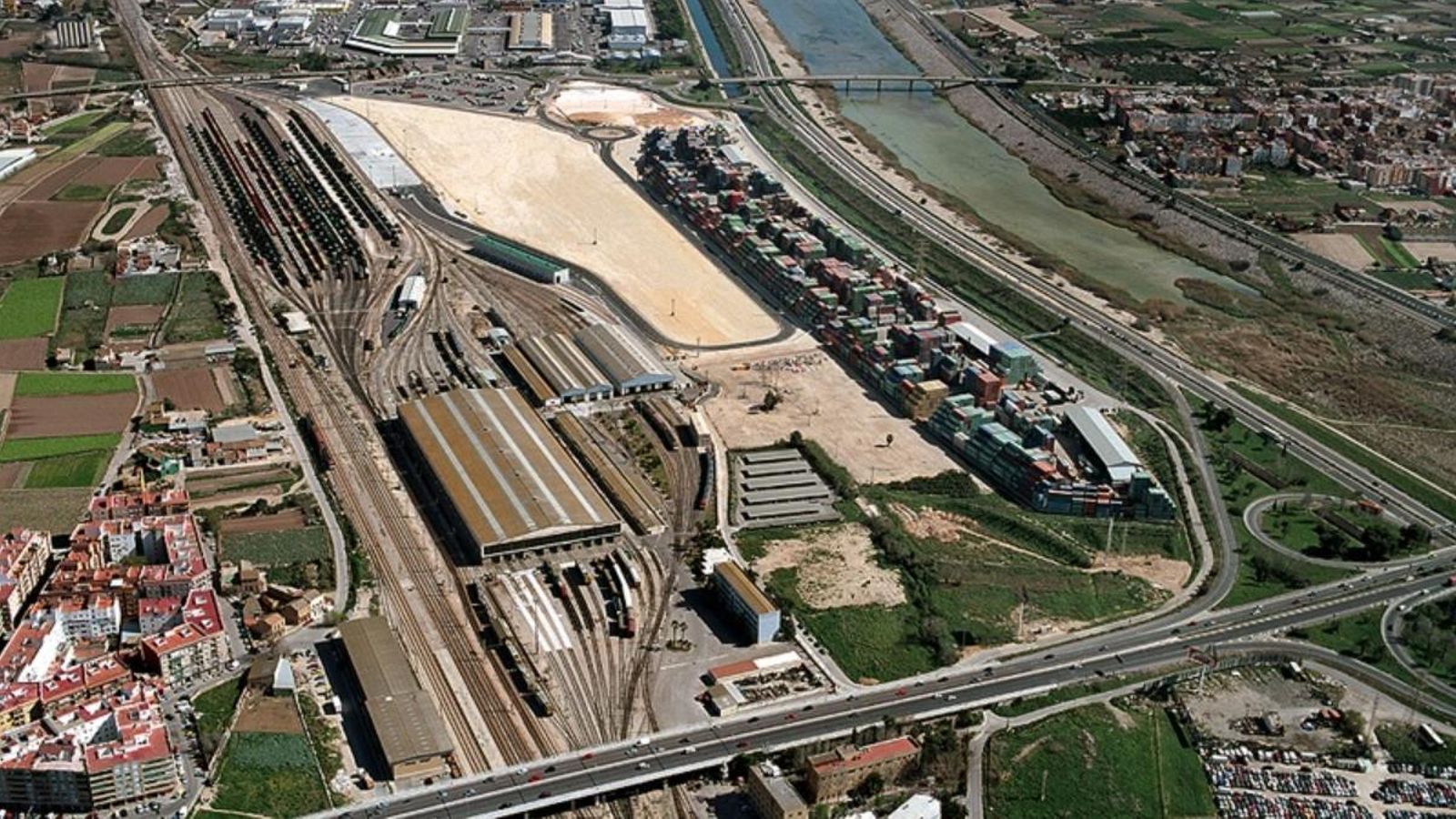 Imatge aèria dels terrenys