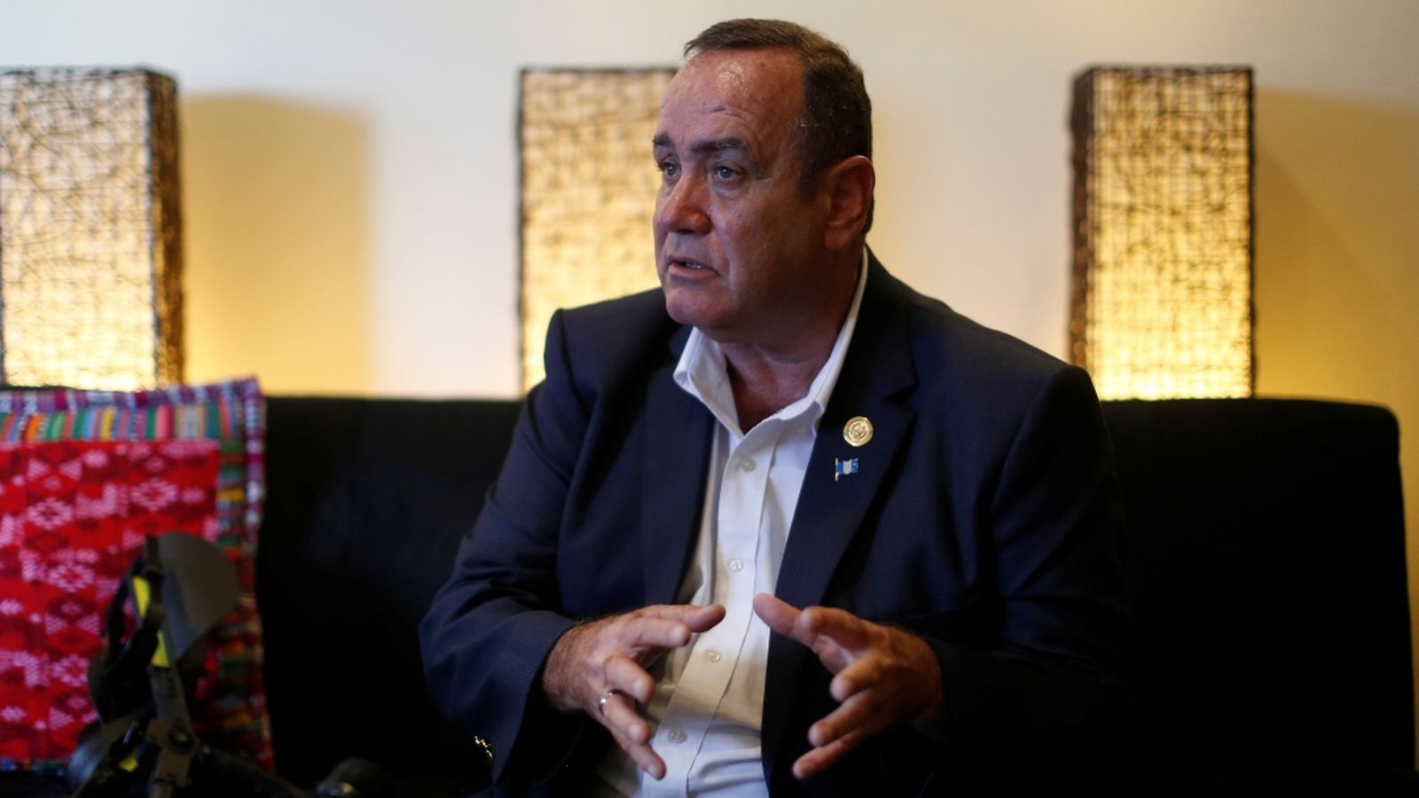 El guanyador de les eleccions presidencials de Guatemala, Alejandro Giammattei