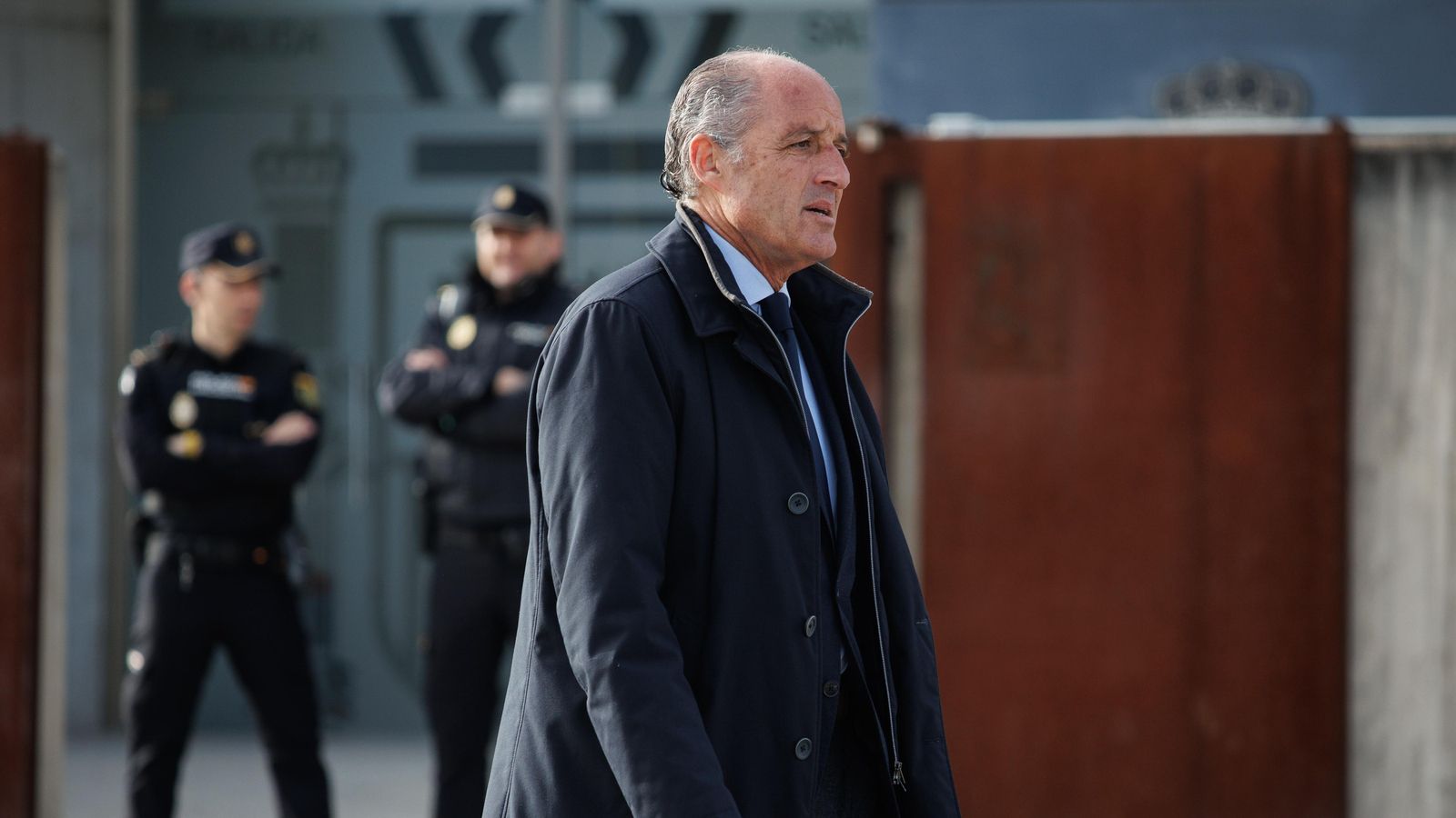 L'expresident Camps, a la seu de l'Audiència Nacional en una imatge d'arxiu