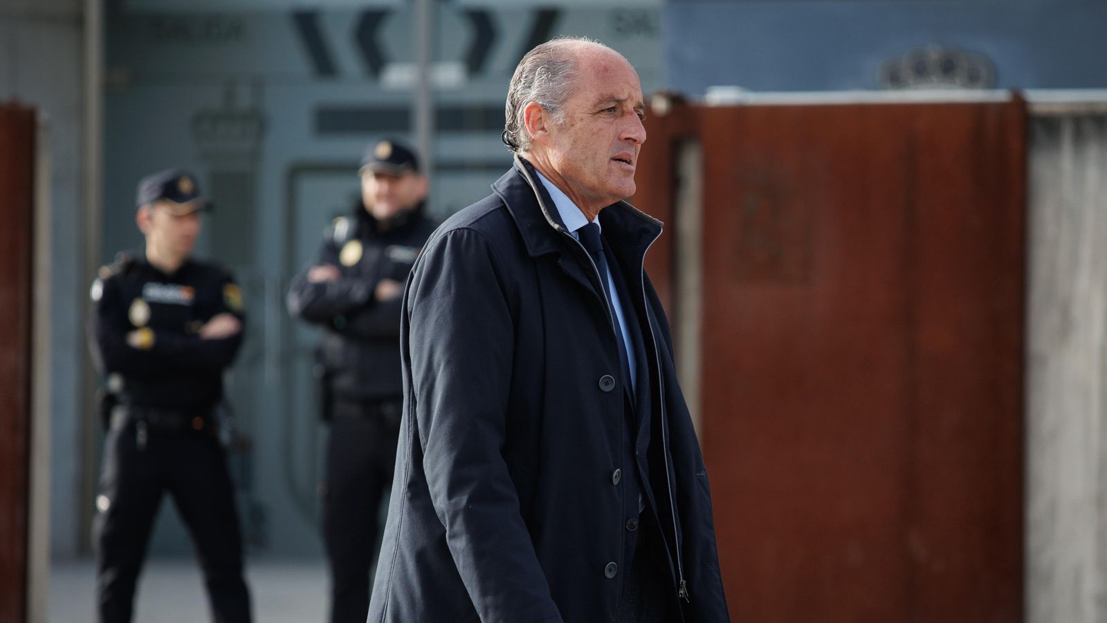 L'expresident Camps, a la seu de l'Audiència Nacional en una imatge d'arxiu L'expresident Camps, a la seu de l'Audiència Nacional en una imatge d'arxiu