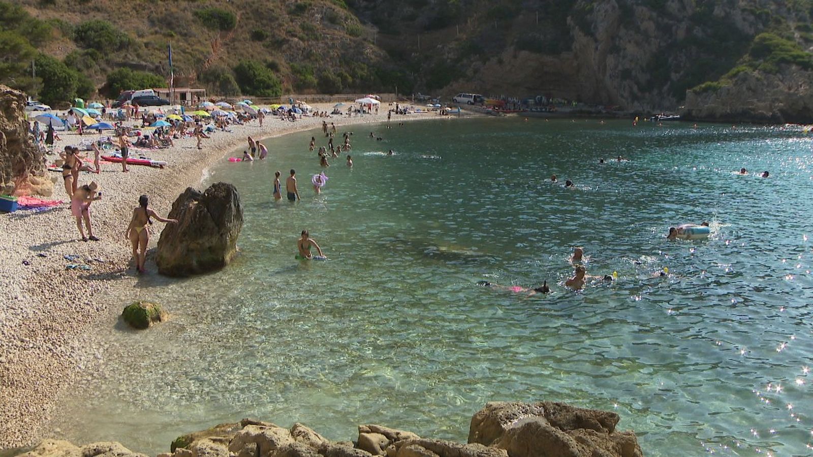 Cala de la Granadella, a Xàbia