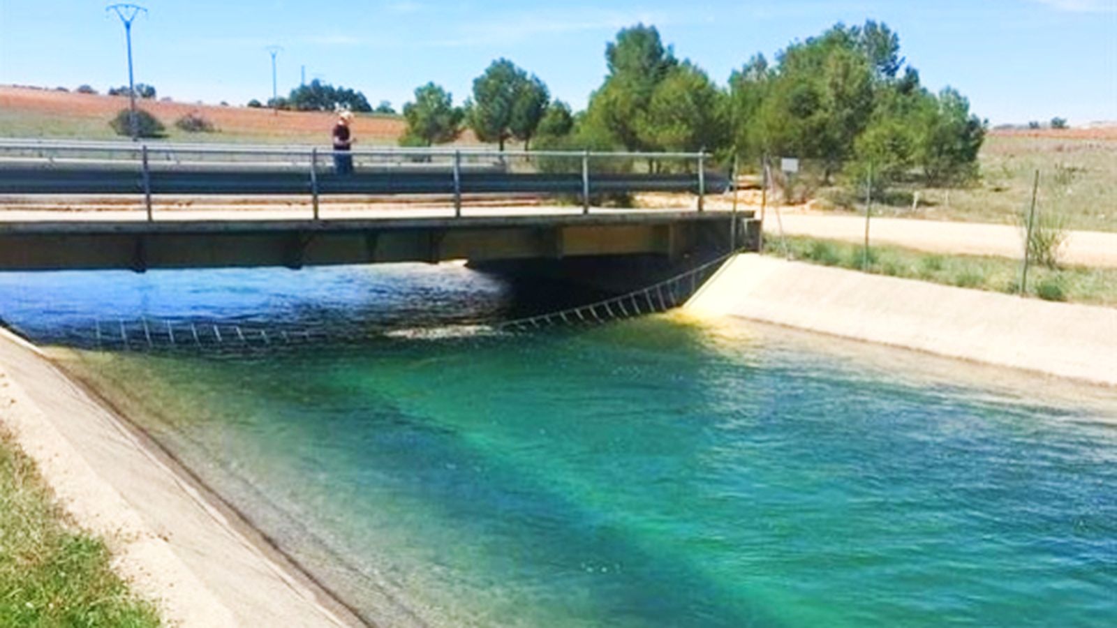 Imatge d'arxiu d'un dels trams del transvassament Tajo-Segura