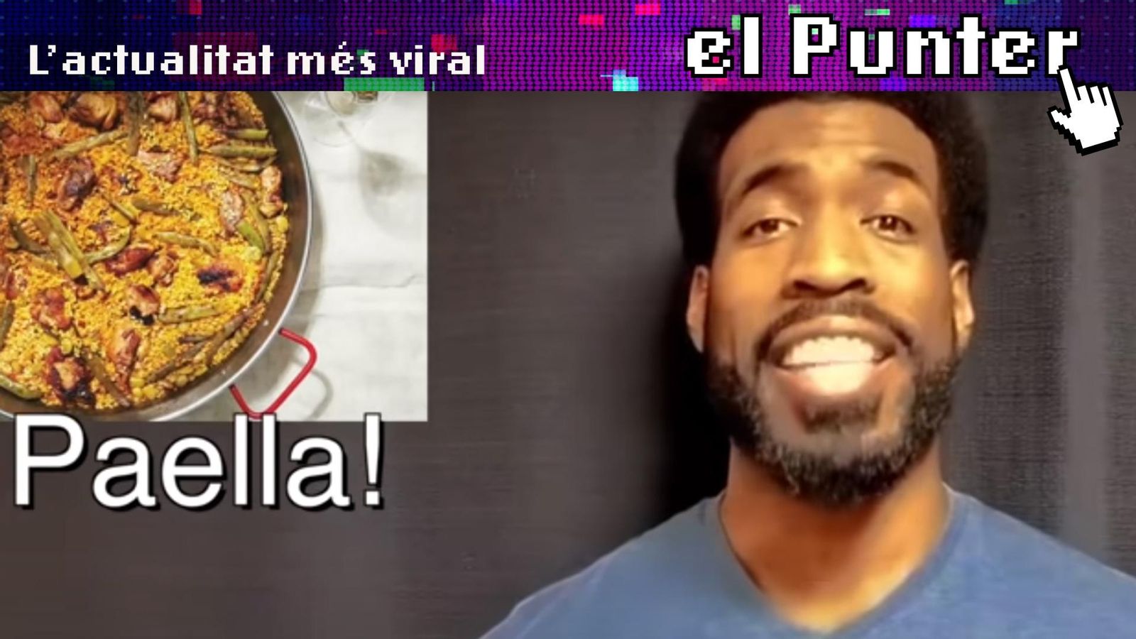 Fragment del vídeo de Geography Now sobre gastronomia espanyola