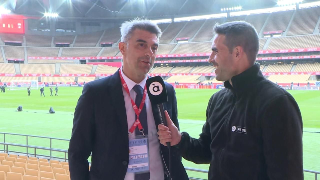 Claudio López: "Tornar a La Cartuja posa la pell de gallina"