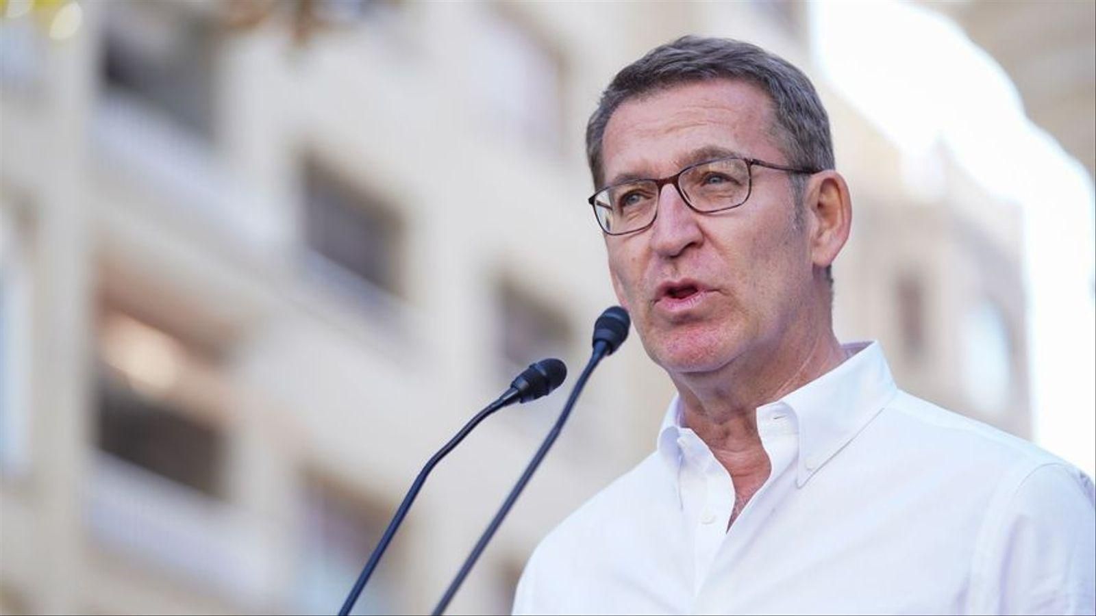 Alberto Núñez Feijóo, aquest dissabte a Logronyo