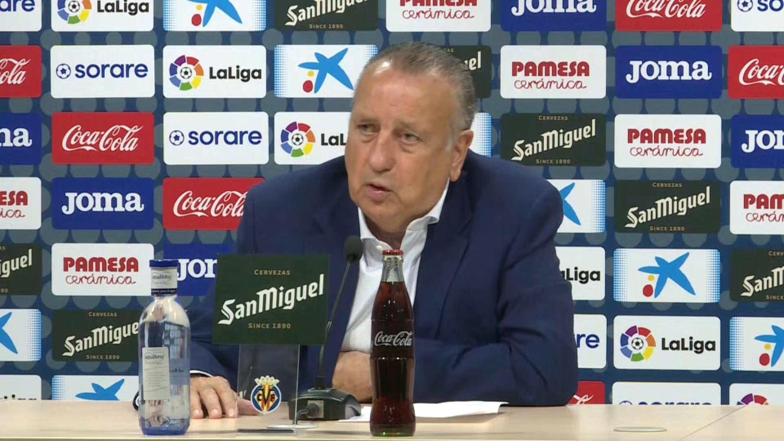 El president del Vila-real, Fernando Roig