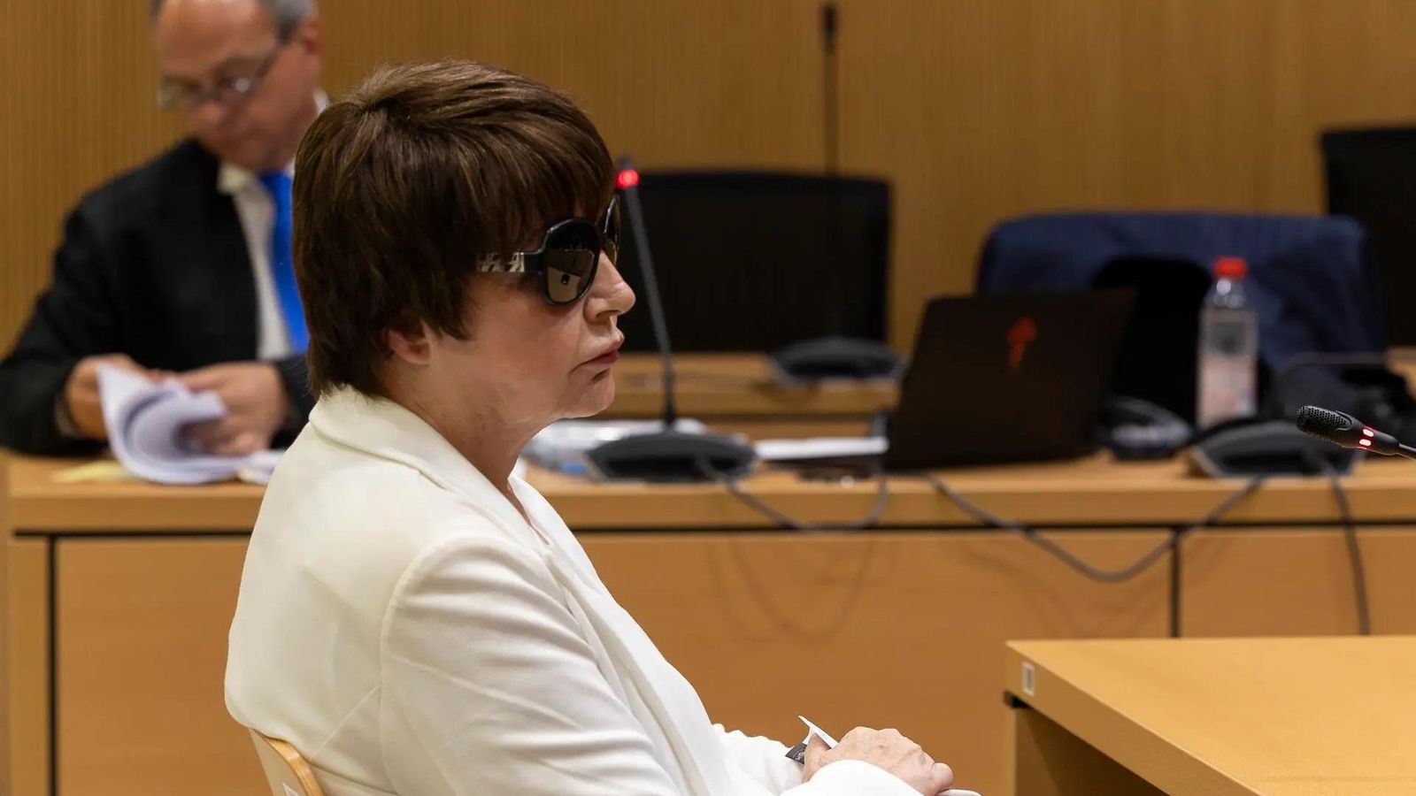 La procesada durant el juí