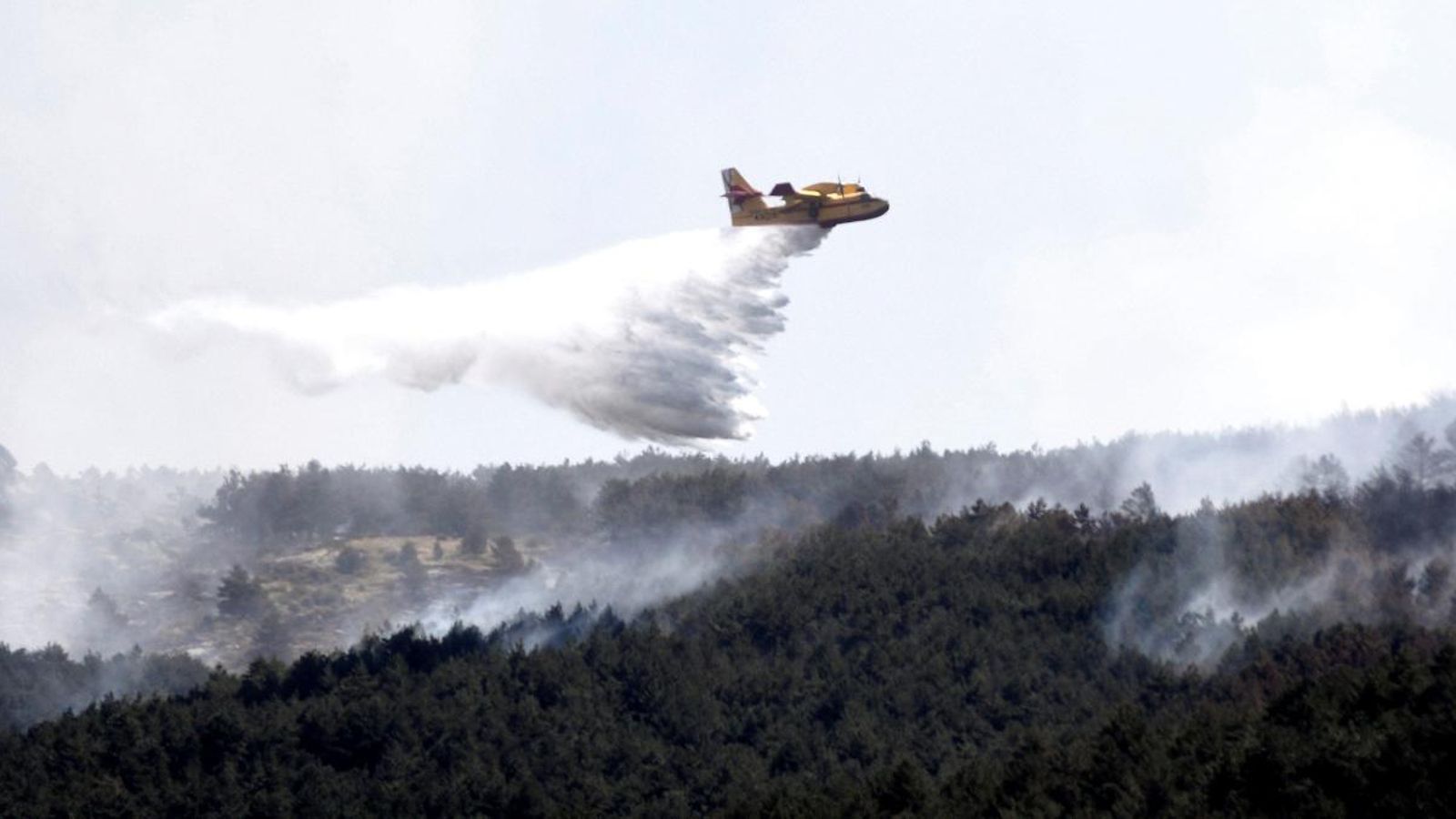 L'incendi del parc del Guadarrama està estabilitzat
