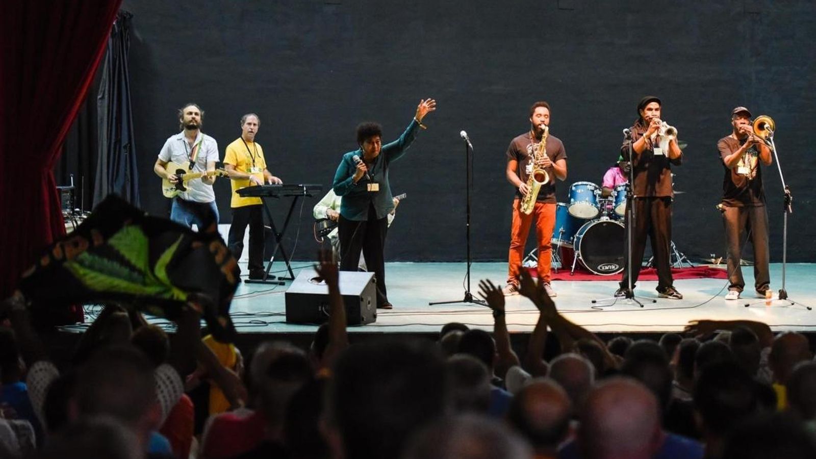 Actuació al estival de reggae de Benicàssim, Rototom Sunsplash, en una imatge d'arxiu