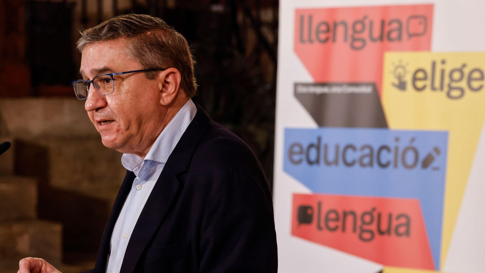 El conseller d'Educació, Cultura, Universitat i Ocupació, José Antonio Rovira