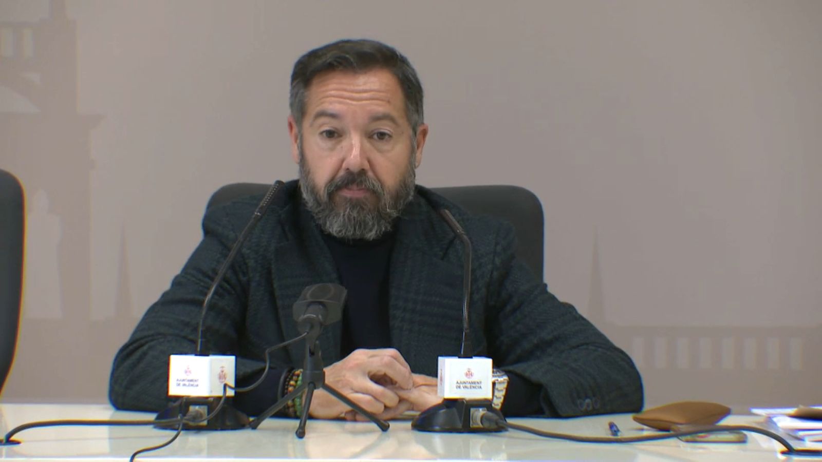 L'exportaveu municipal de Vox a València, ara en el grup de no adscrits de l'ajuntament, Juanma Badenas