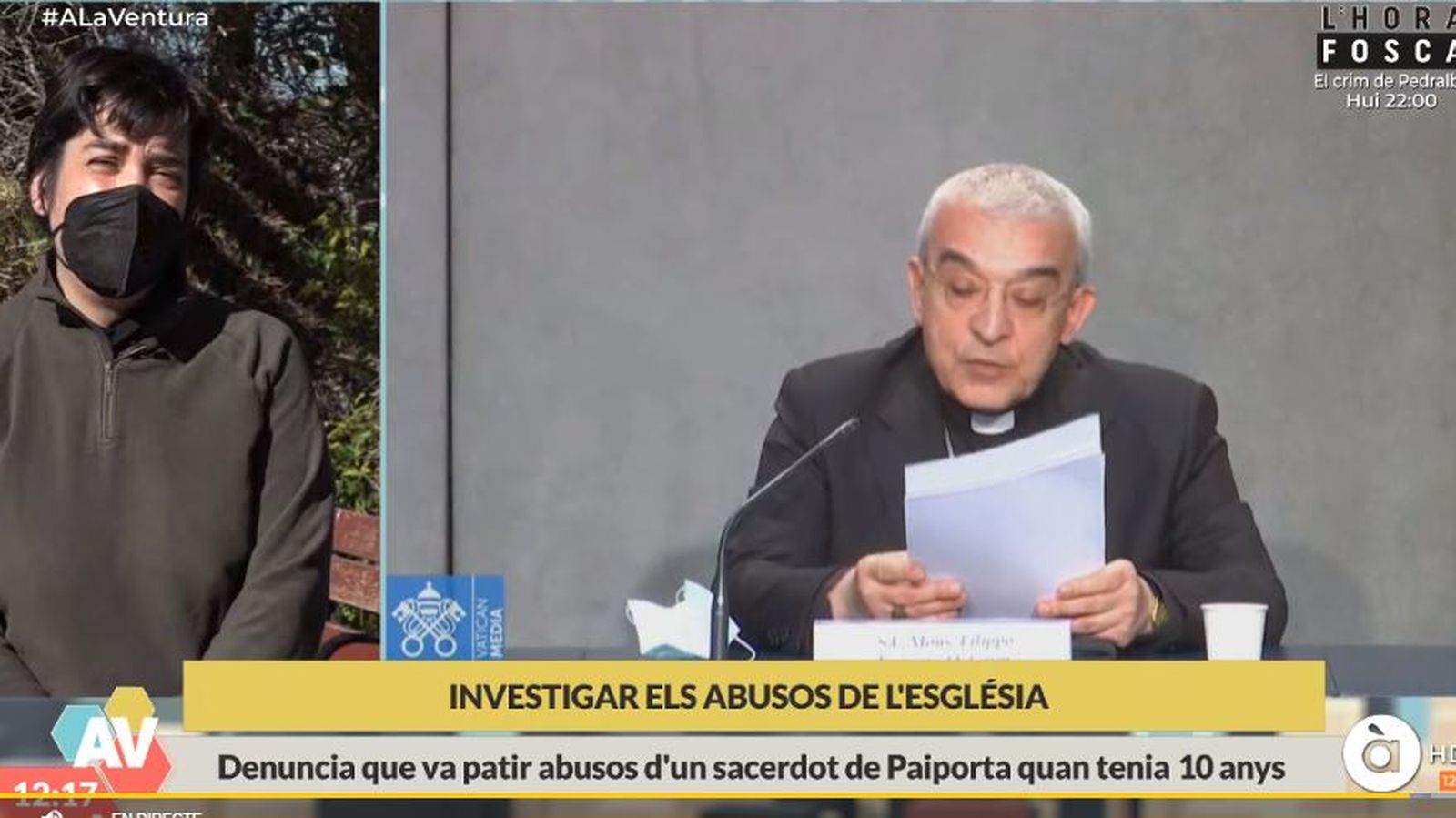 Tot va acabar quan va començar a qüestionar el que li deia el retor