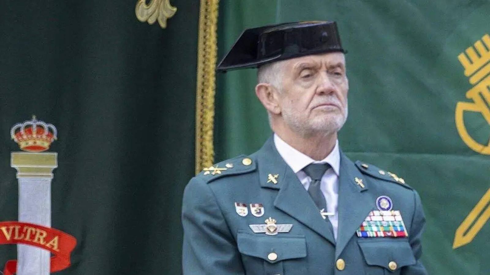 El director adjunt operatiu (DAO) de la Guàrdia Civil, el tinent general Manuel Llamas, en una imatge d'arxiu