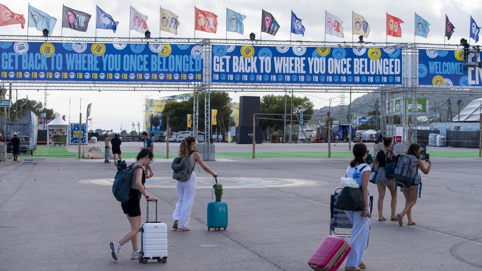 Els primers 'fibers' arriben al Festival Internacional de Benicàssim