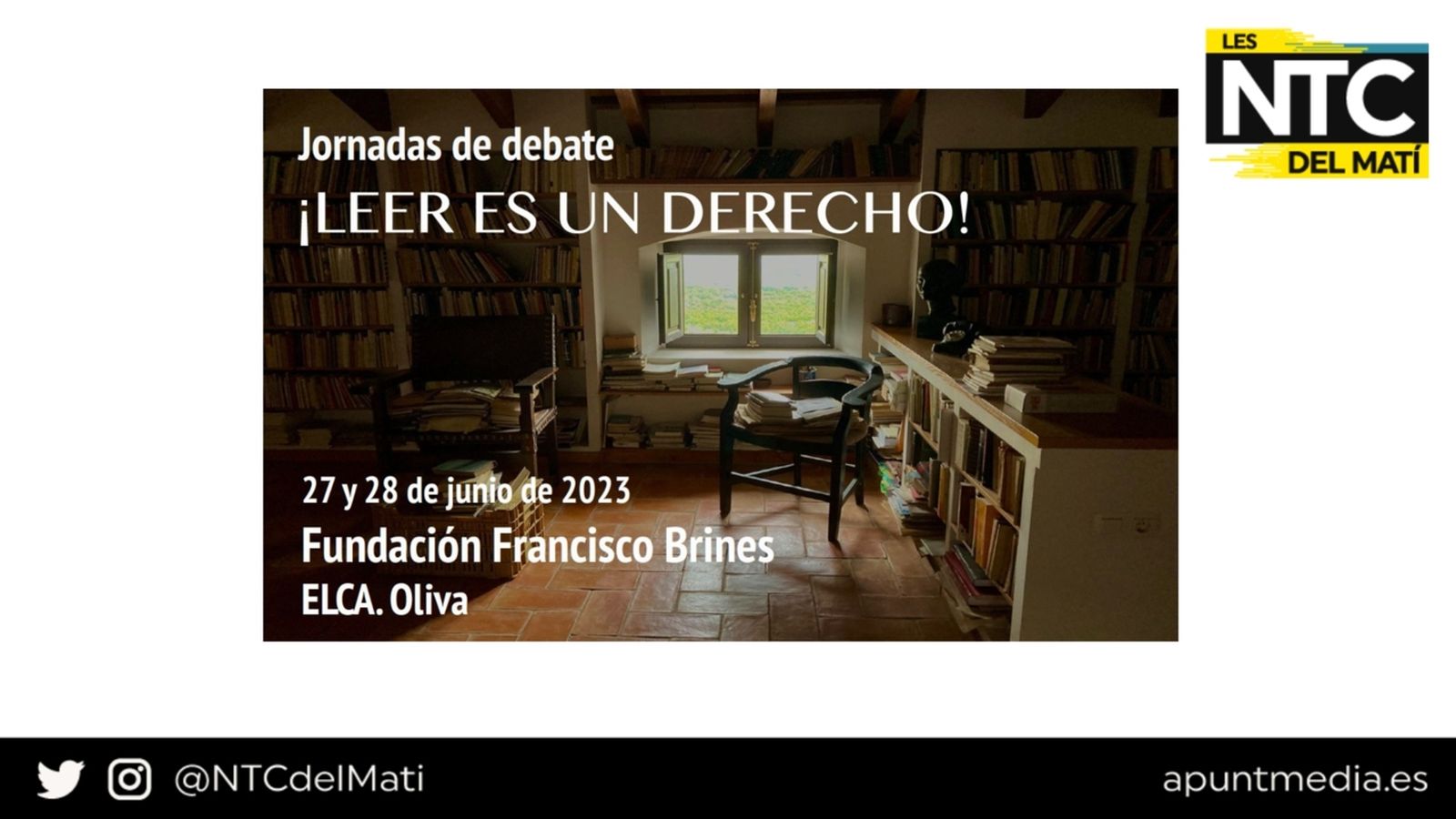 28.06.2023 | Àngels Gregori, Bob Pop, Luis Garcia Montero, Irene Rodrigo... professionals del món literari es reuneixen a Oliva