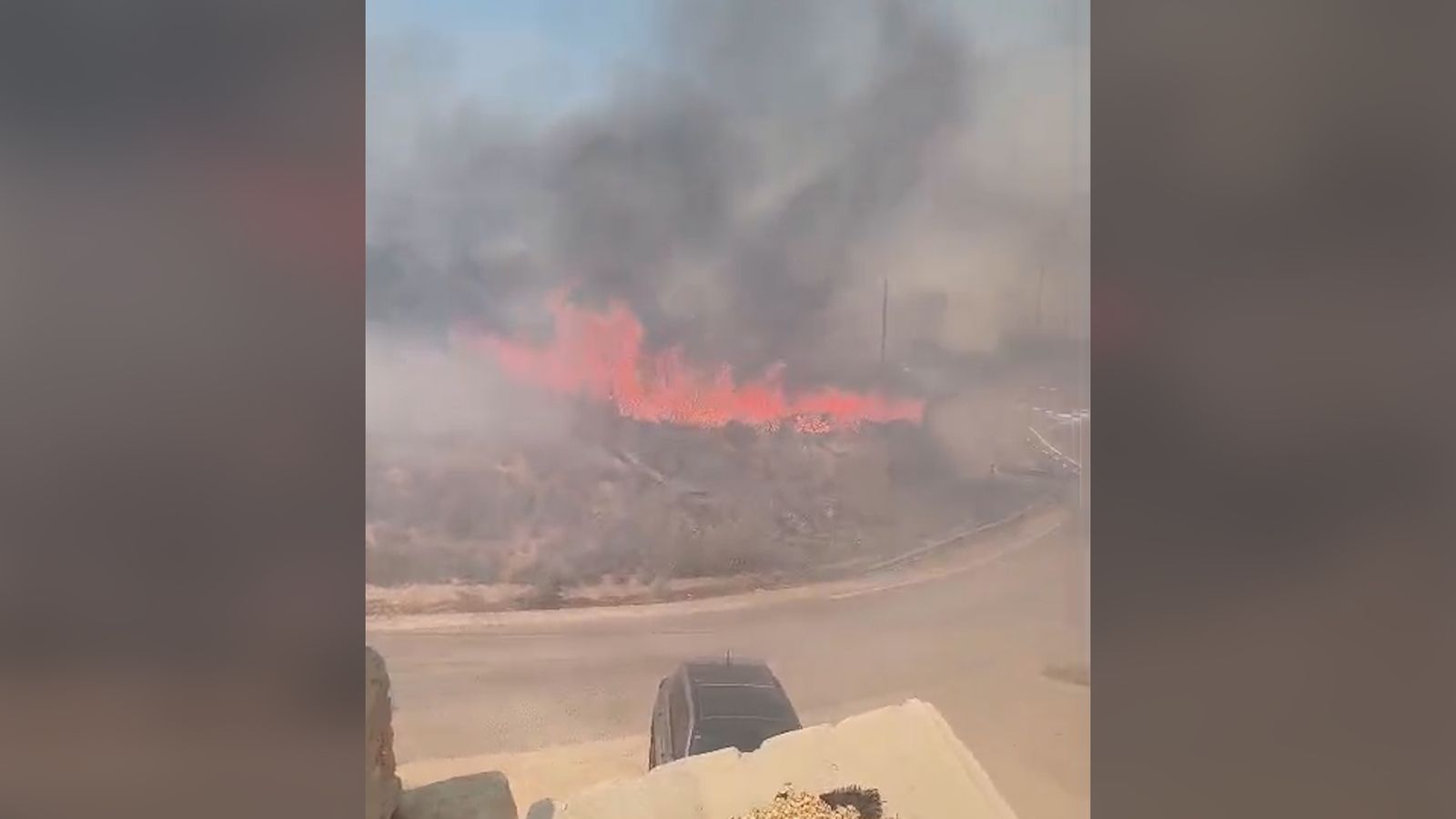 Incendi a Polop