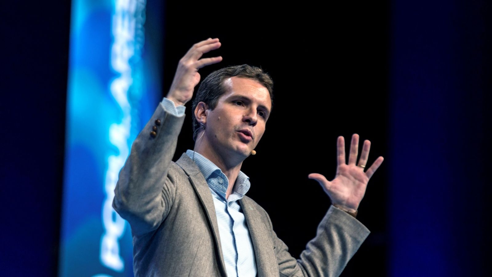 El president del PP, Pablo Casado