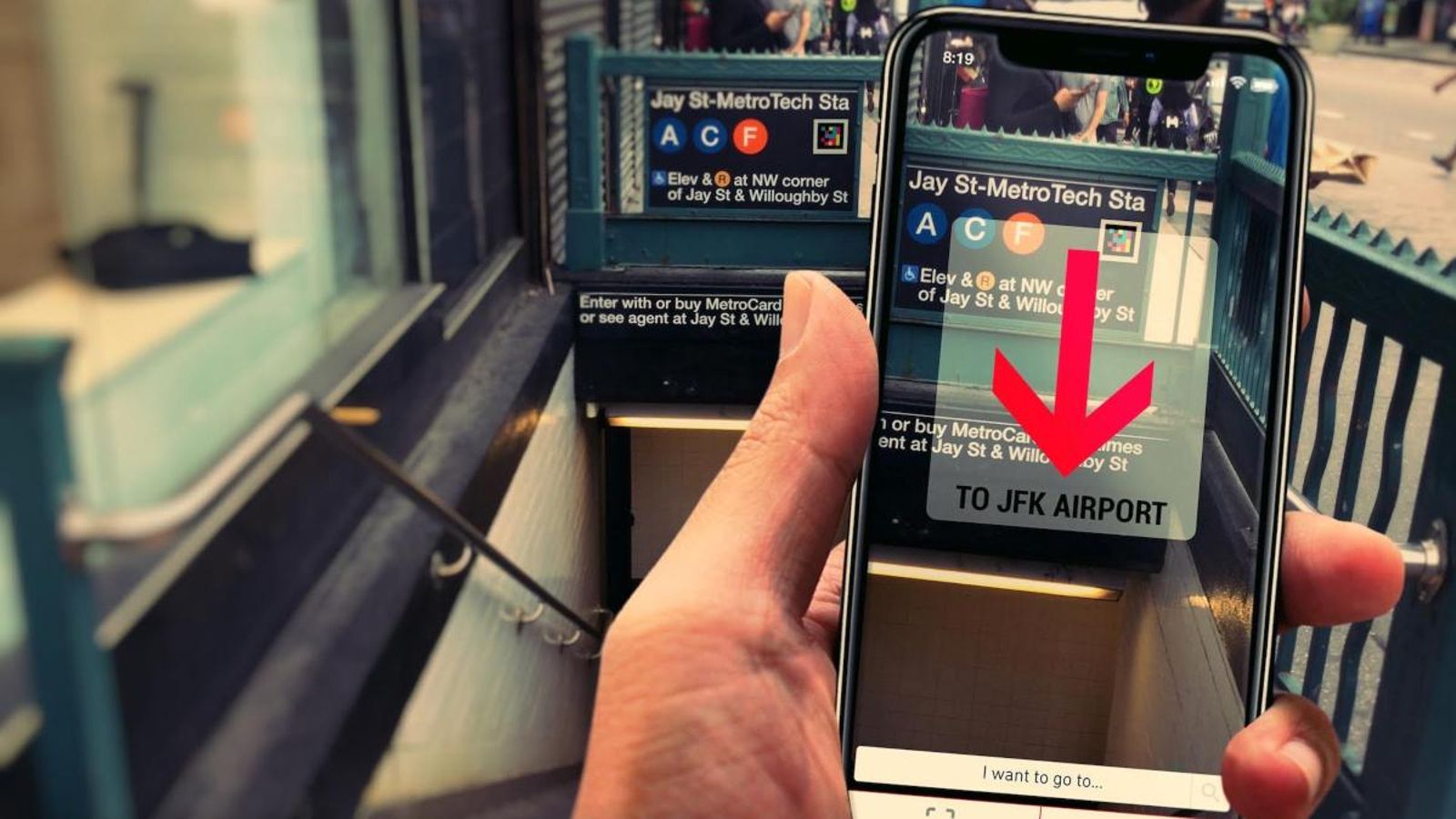 L’aplicació ja pot provar-se a l'estació de metro de Jay St-Metrotech de Nova York